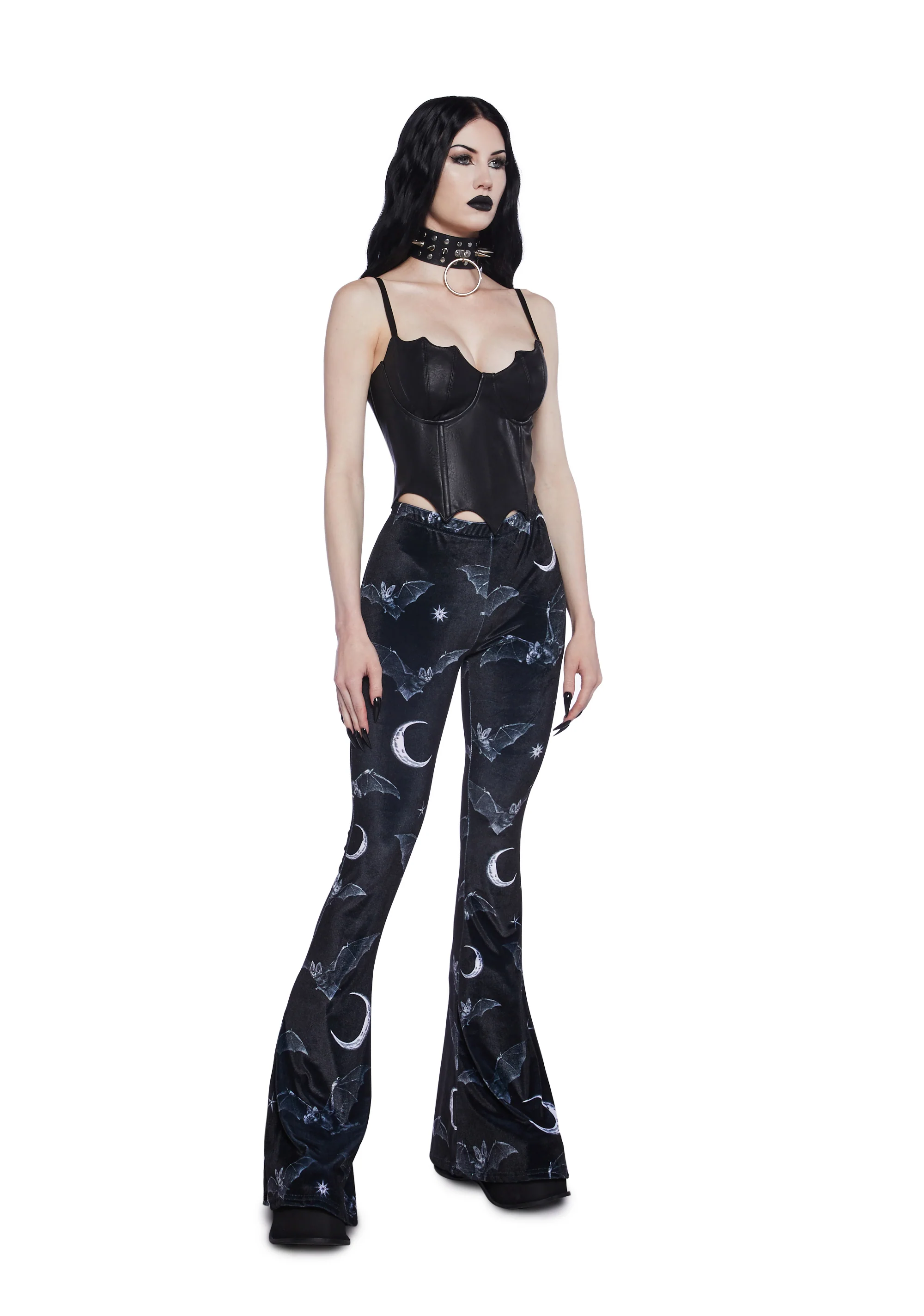 Nocturnal Flights Flared Pants - Image 2