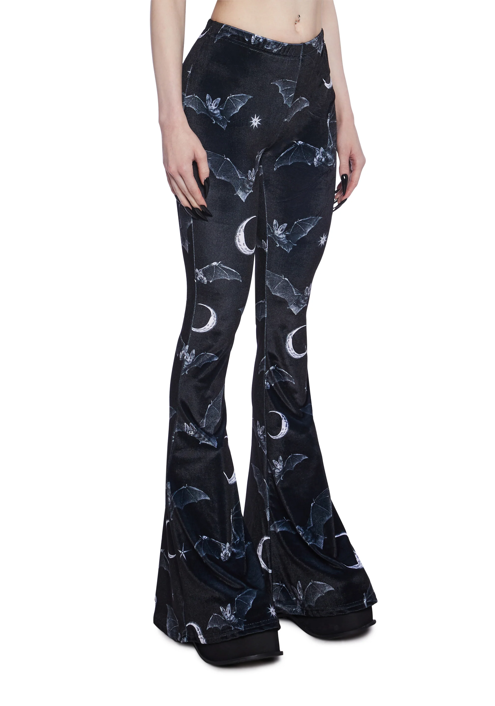 Nocturnal Flights Flared Pants - Image 5