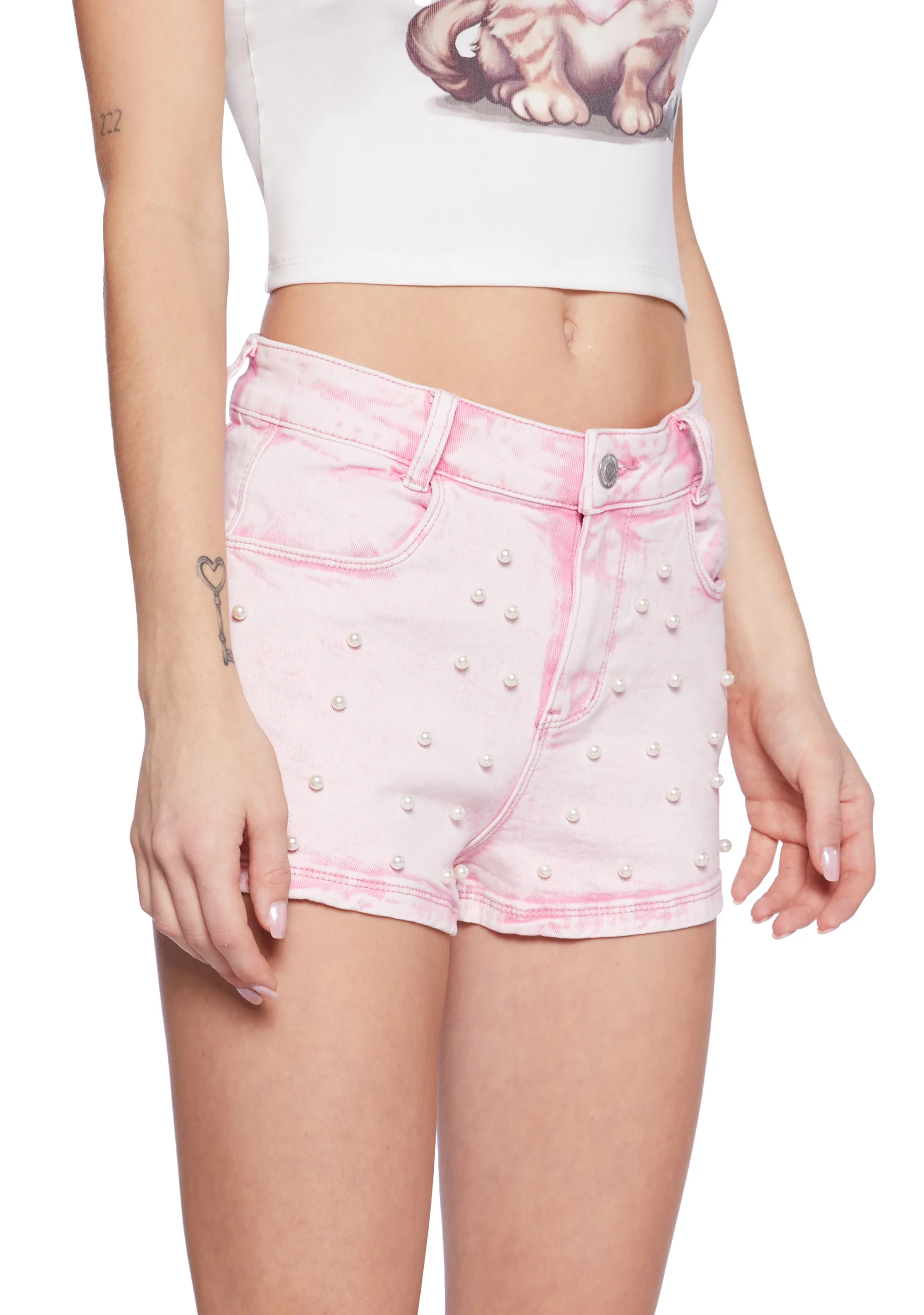 Vintage Dreams Denim Shorts - Image 5