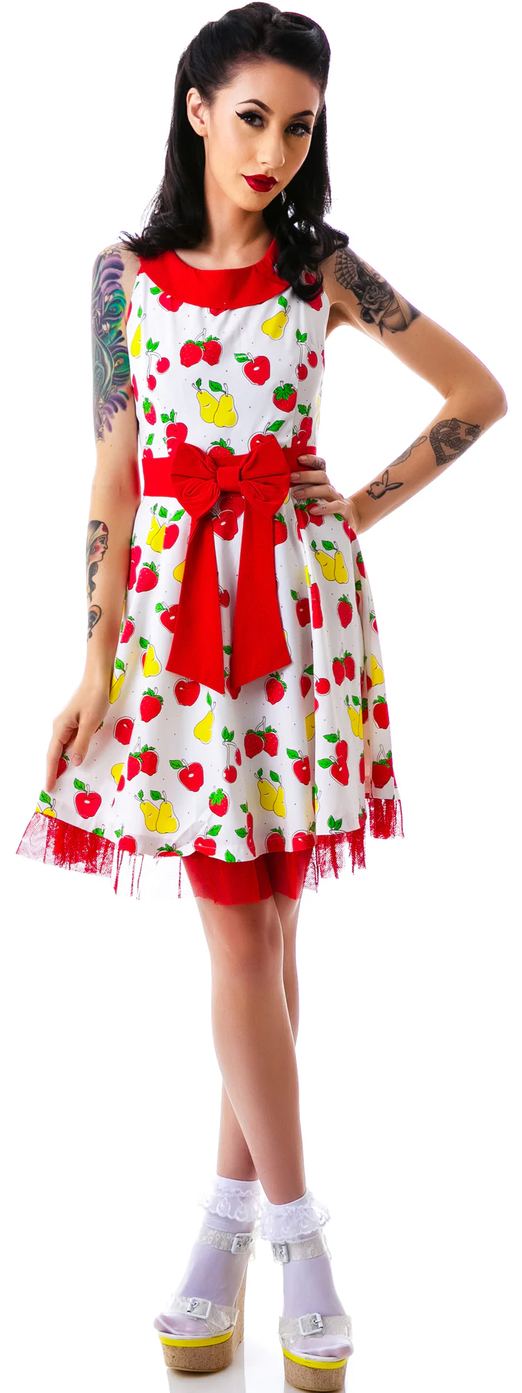 Vintage Fruit Dance Dress - Image 2