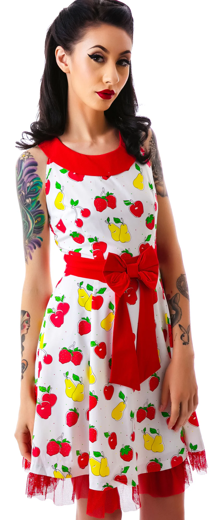Vintage Fruit Dance Dress - Image 3