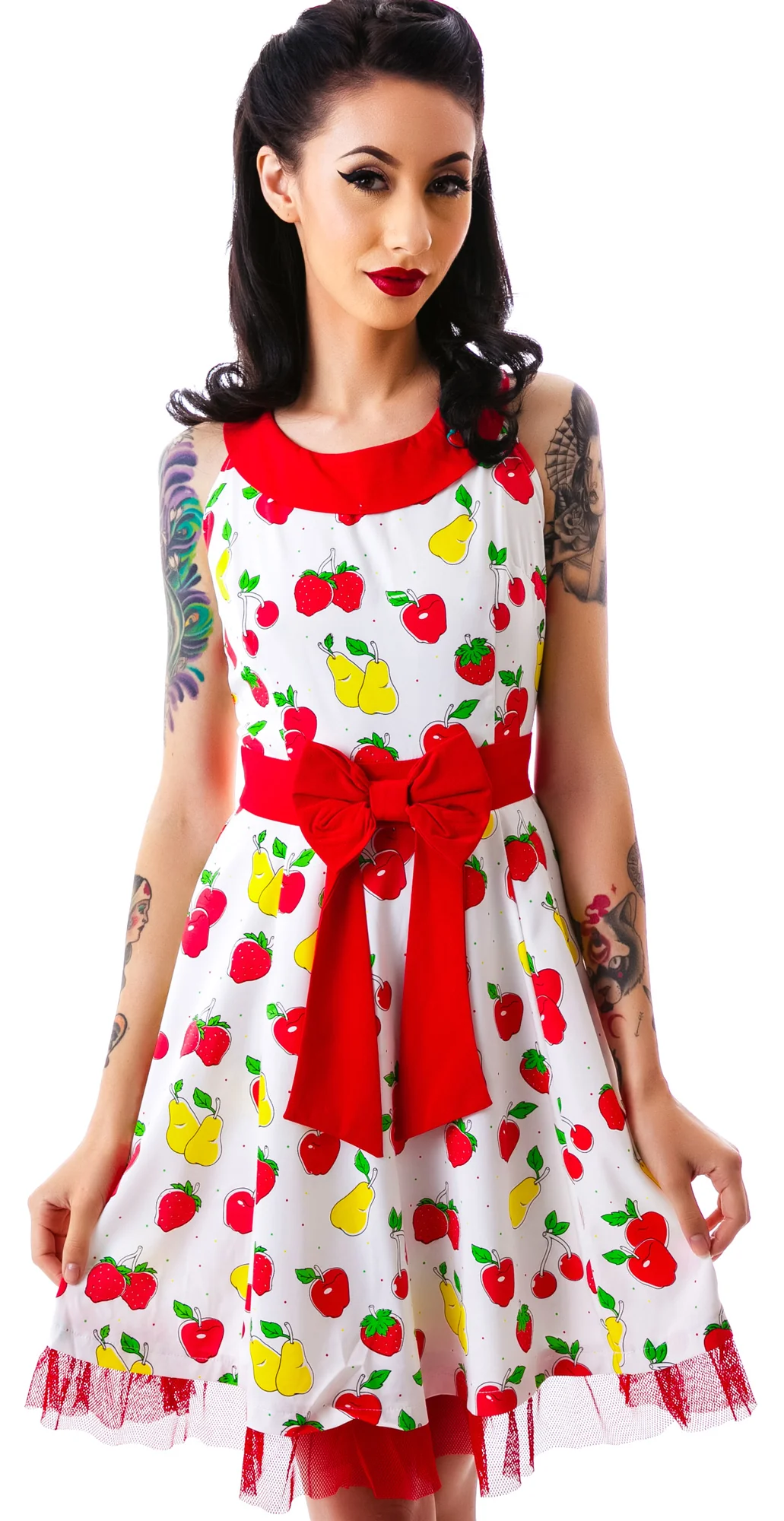 Vintage Fruit Dance Dress - Image 4