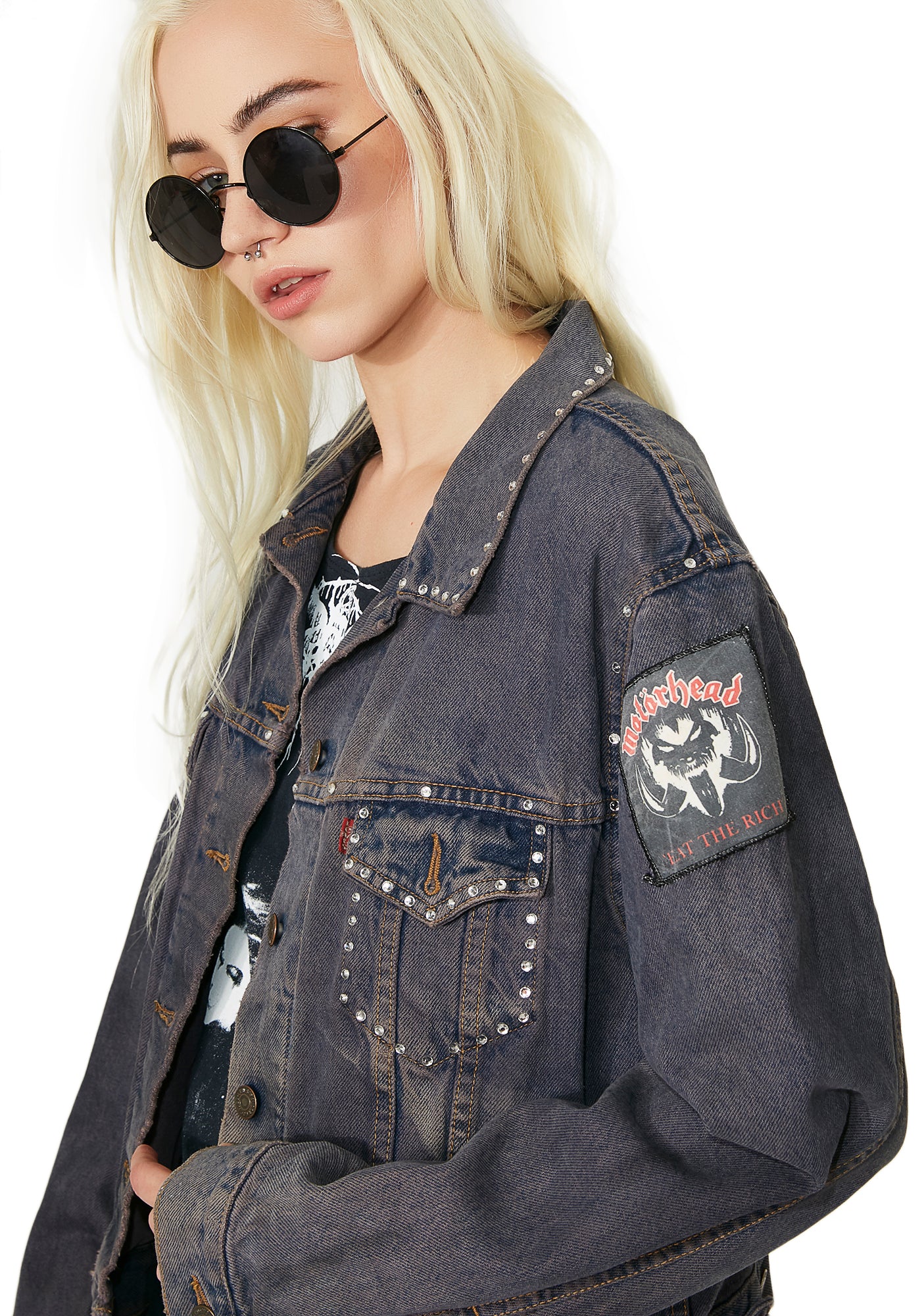 Vintage Levi Motor Head Denim Jacket - Image 3