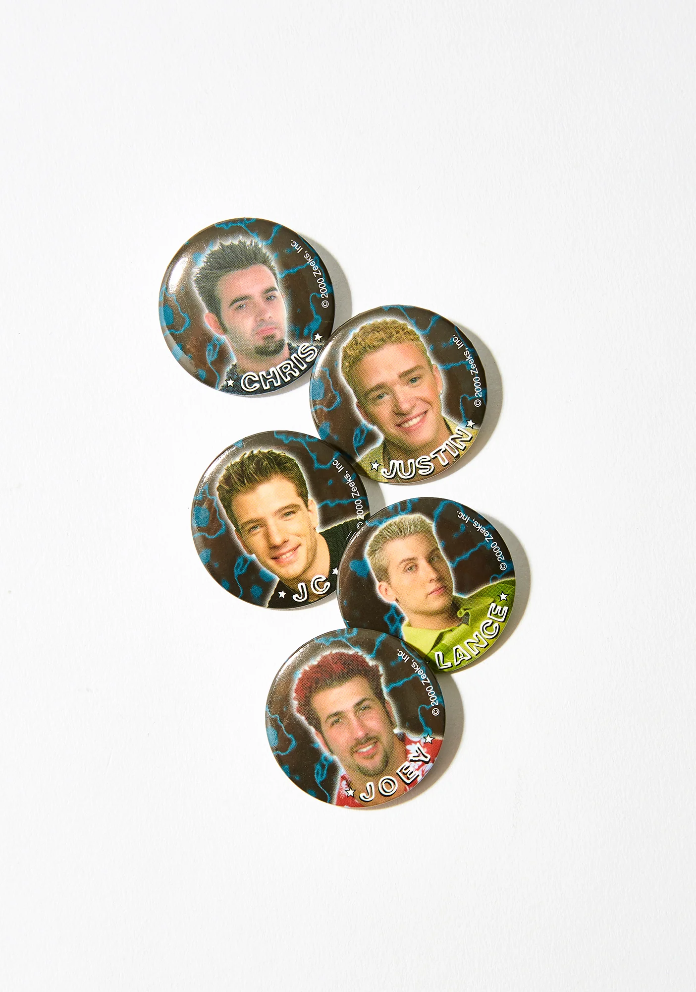 Vintage Nsync Button Set - Image 2