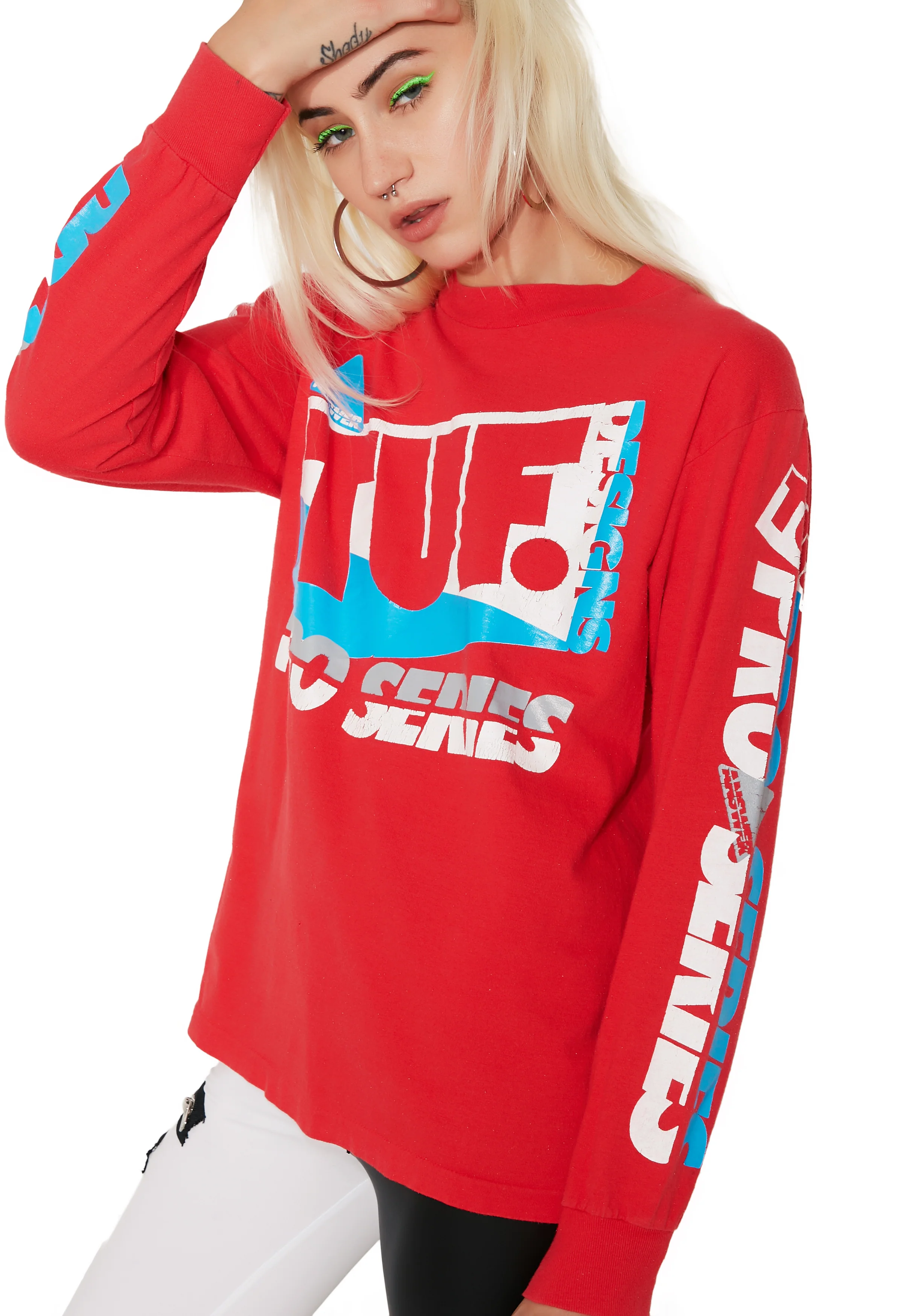 Vintage TUF Long Sleeve Tee - Image 3