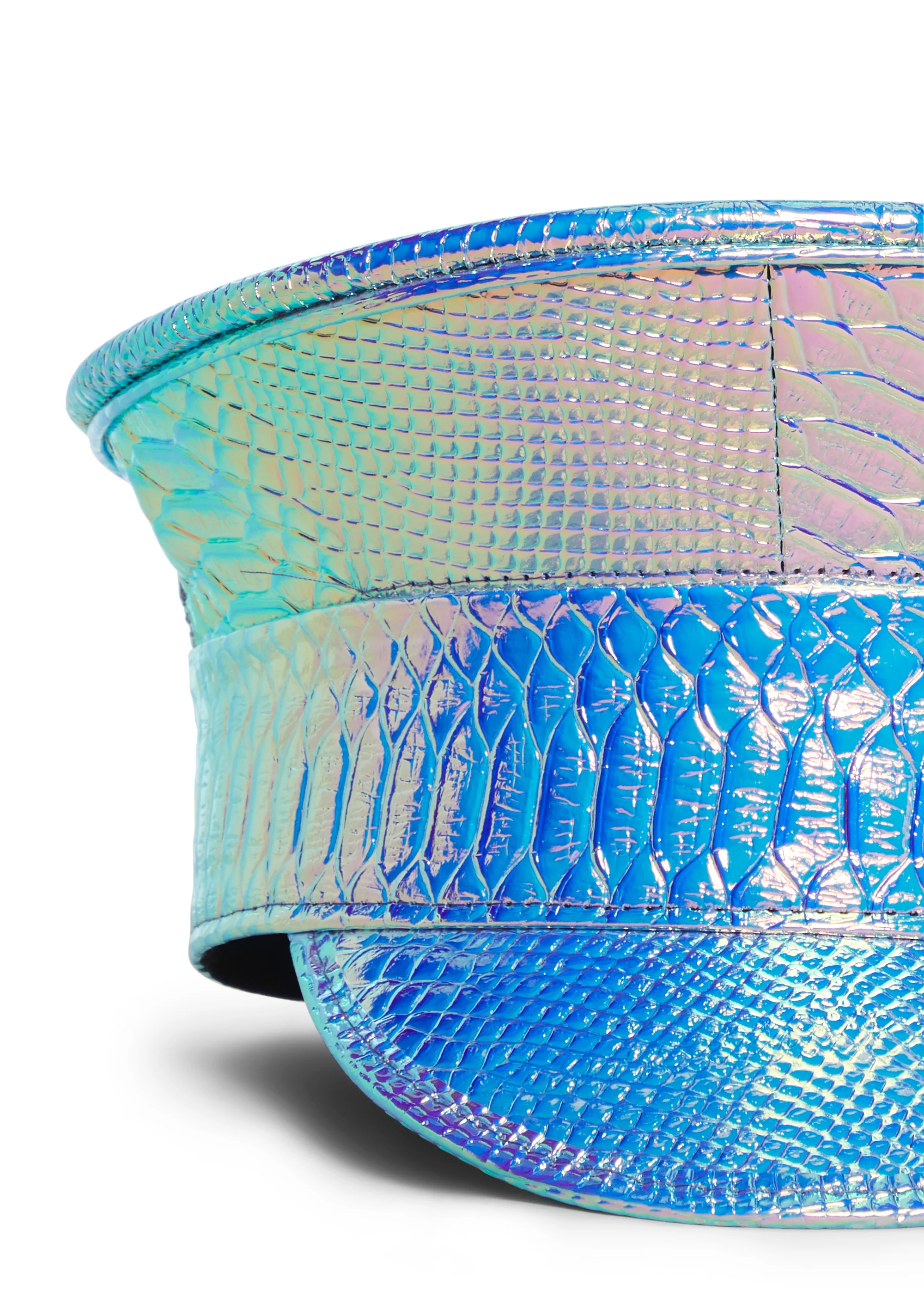 Vinyl Captain Hat - Snake - Image 4
