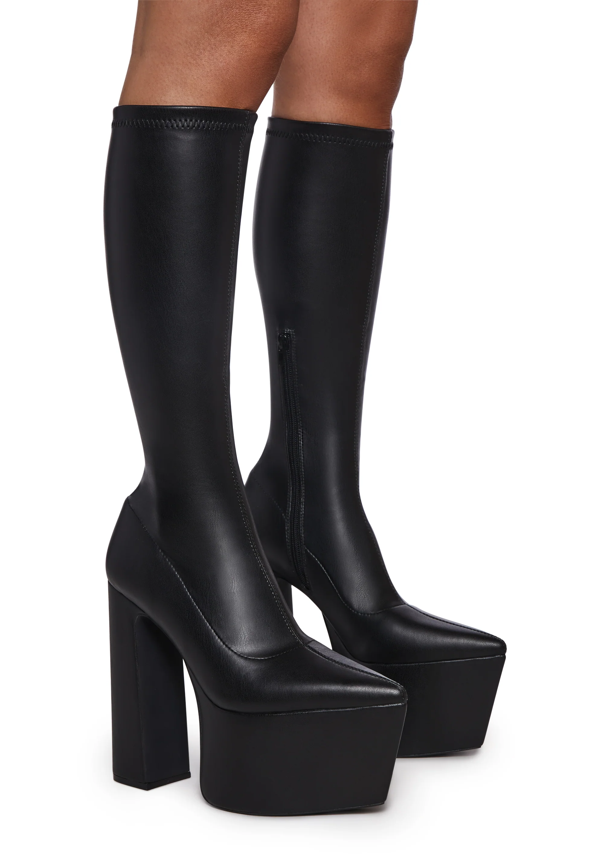 On Mute Stretch Platform Boots - Image 3
