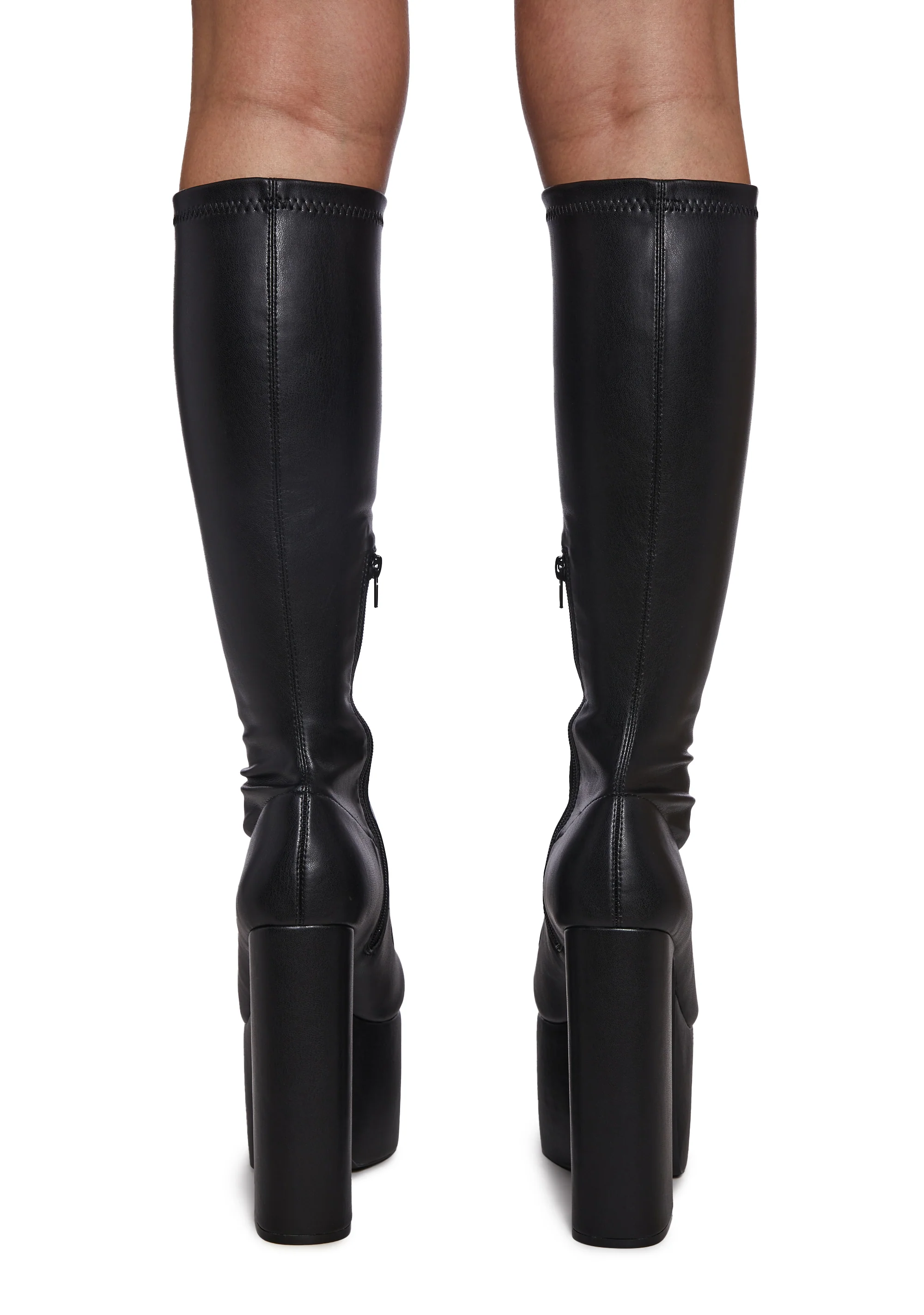 On Mute Stretch Platform Boots - Image 4