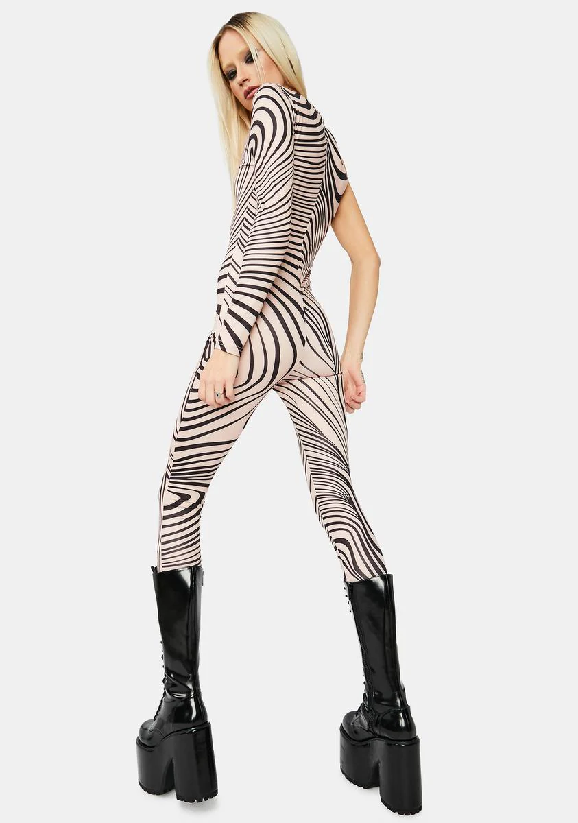 Viral Vertigo Printed Jumpsuit - Image 4