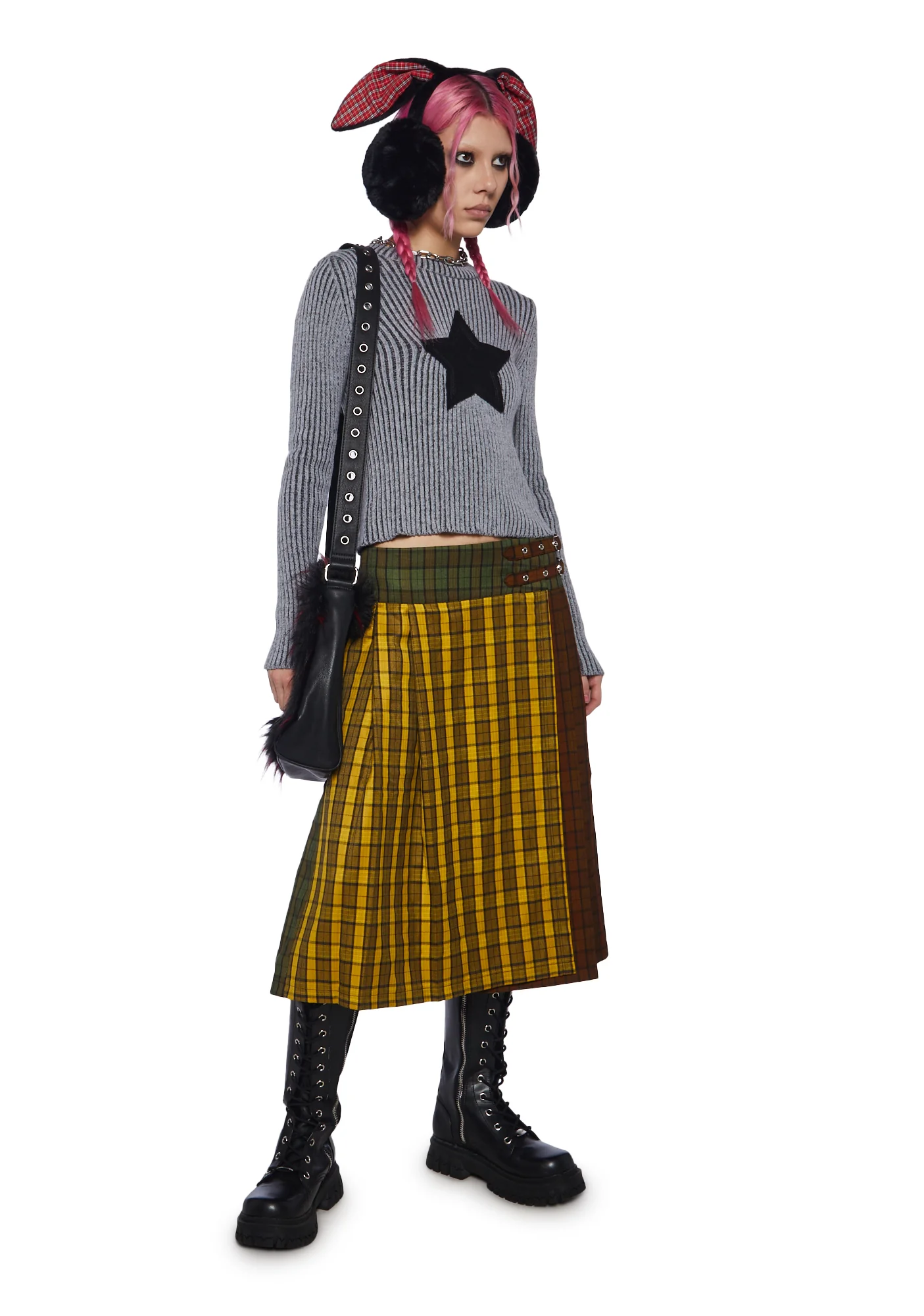 Viv Check Maxi Kilt - Image 2