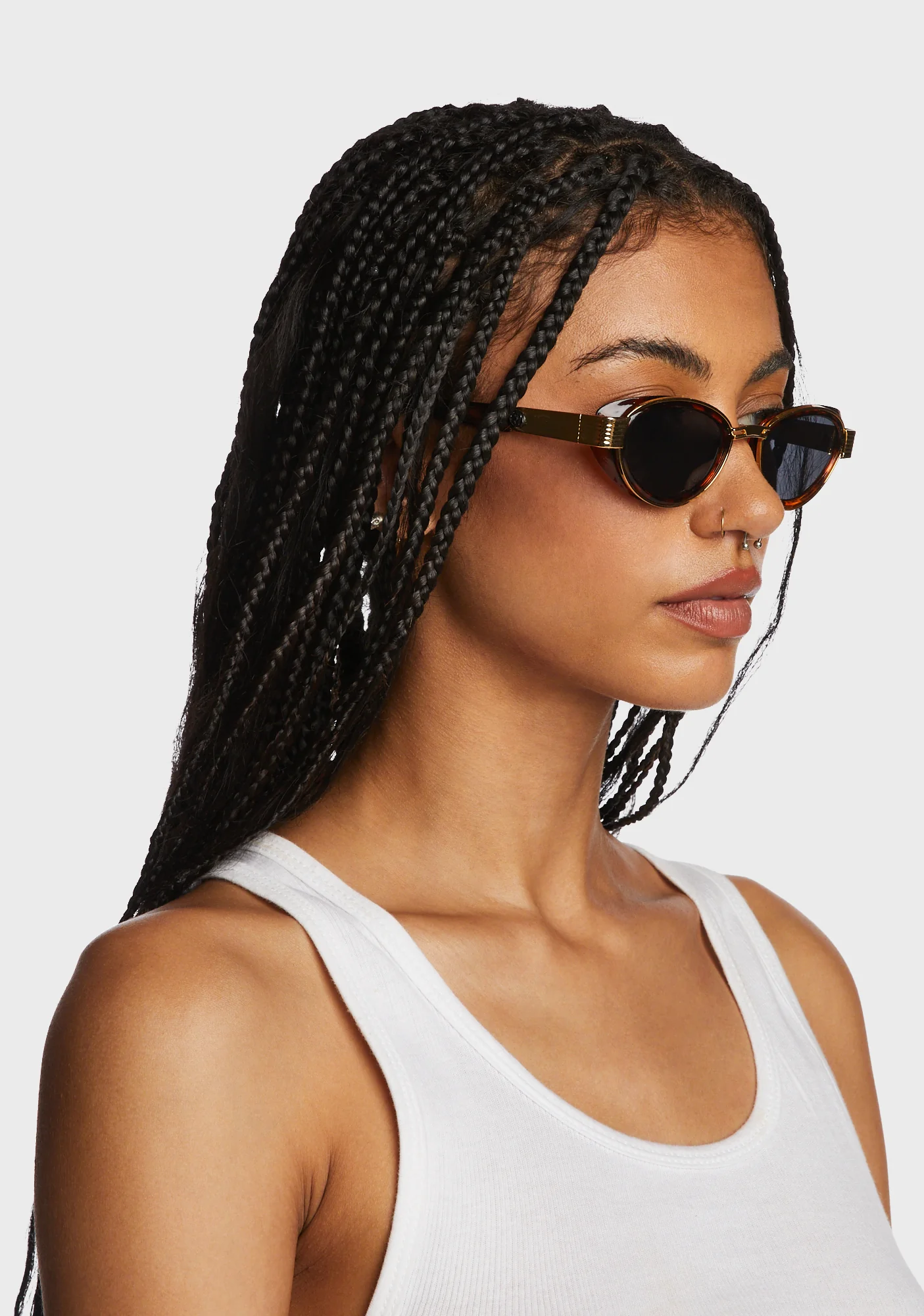 Viva Cat Sunglasses - Brown - Image 2