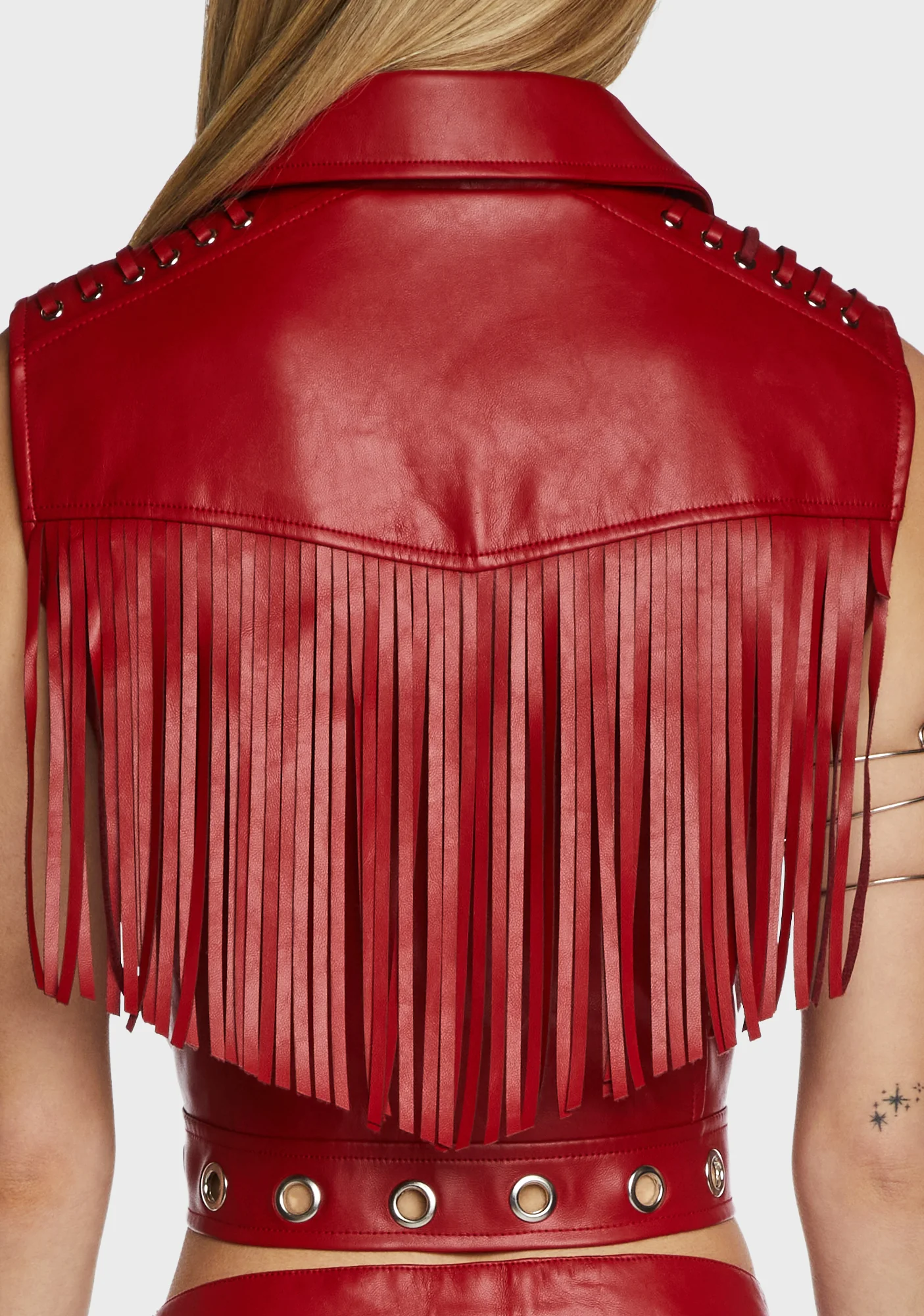Vixen Vibes Fringe Vest - Image 2