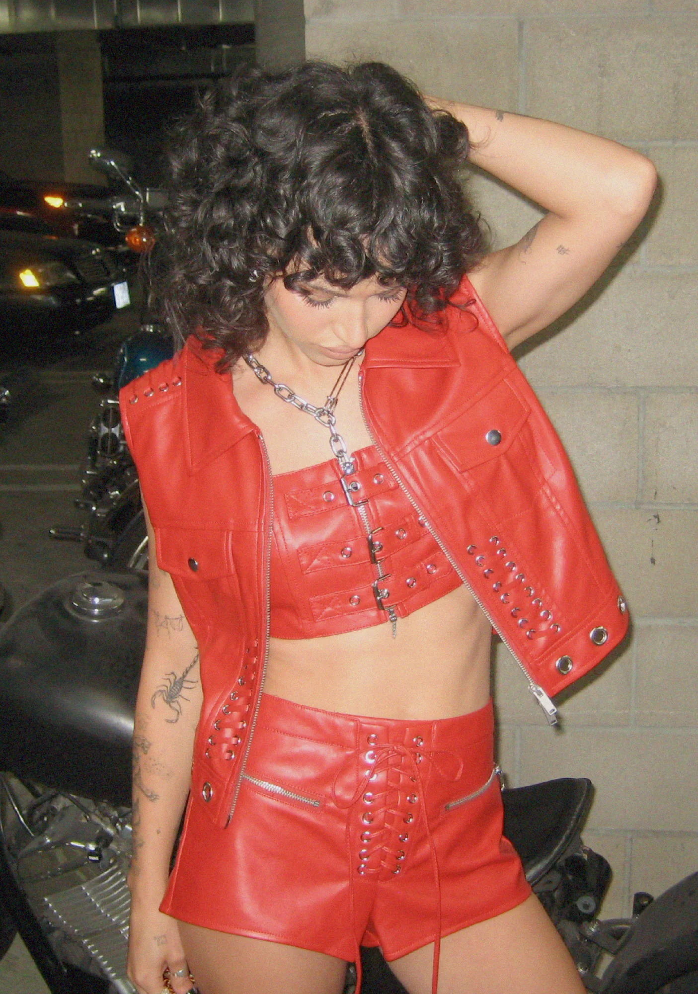 Vixen Vibes Lace-Up Shorts - Image 7
