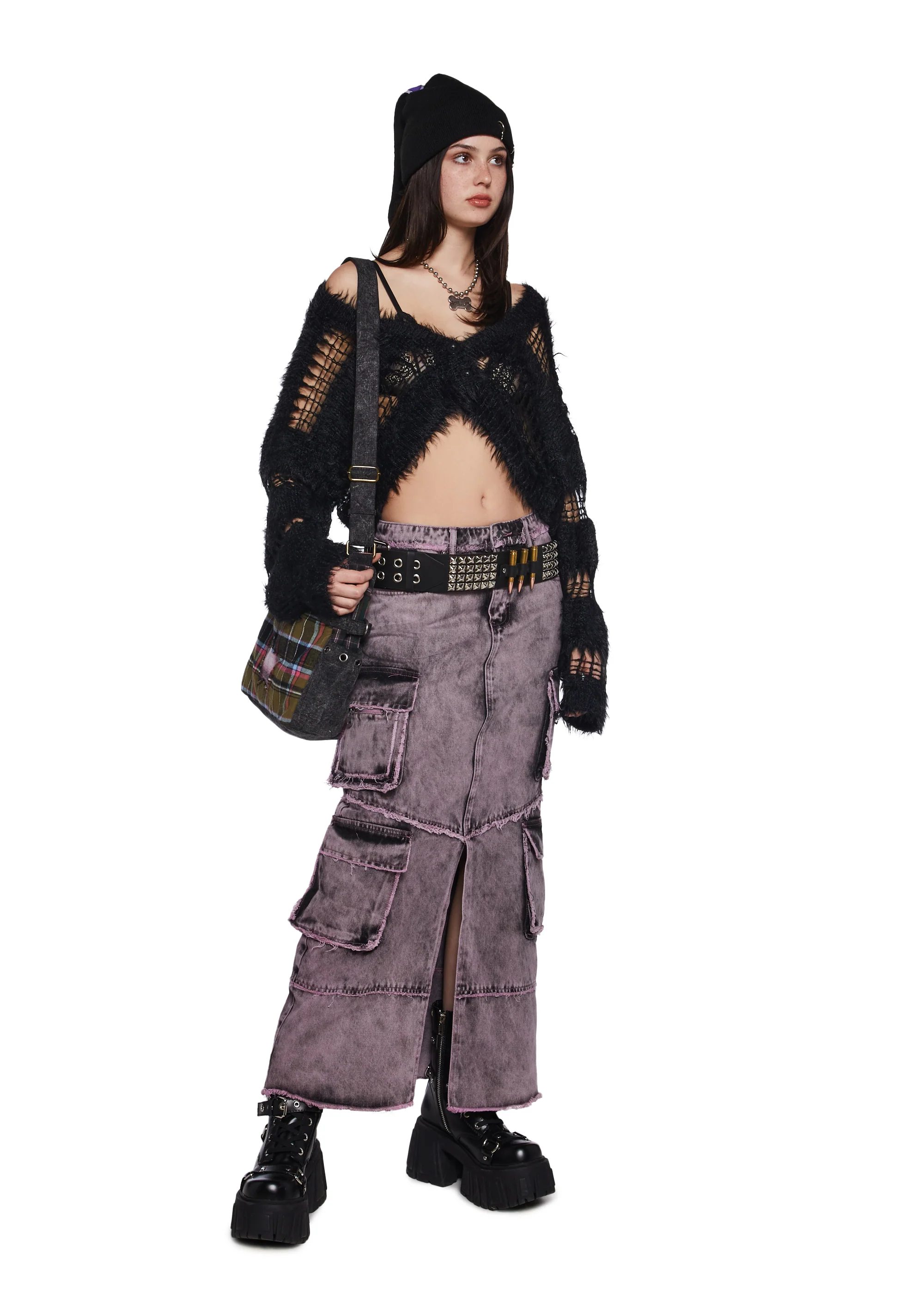 Vortex Cargo Maxi Skirt - Image 2