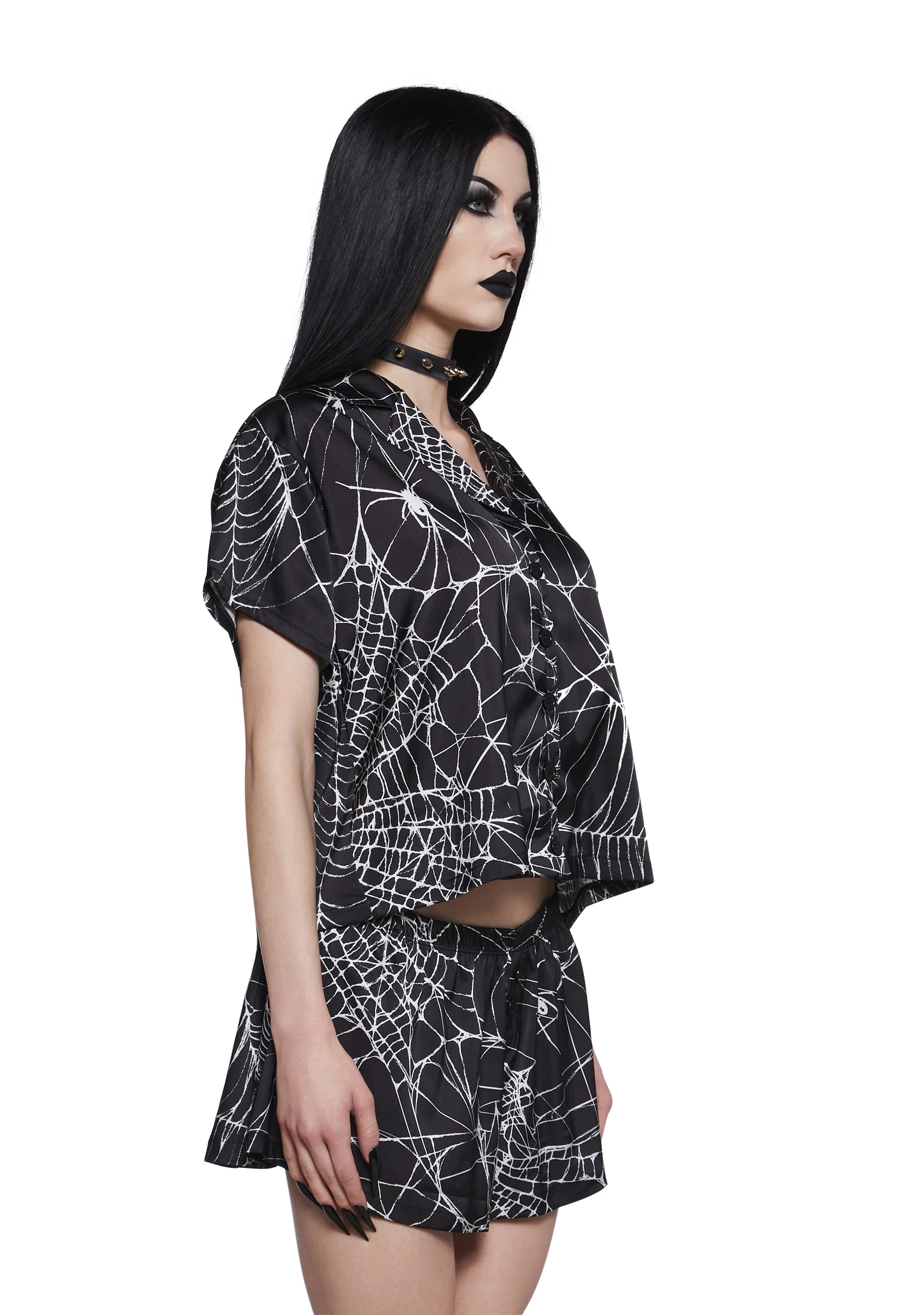 Walking Into Spiderwebs PJ Set - Image 3