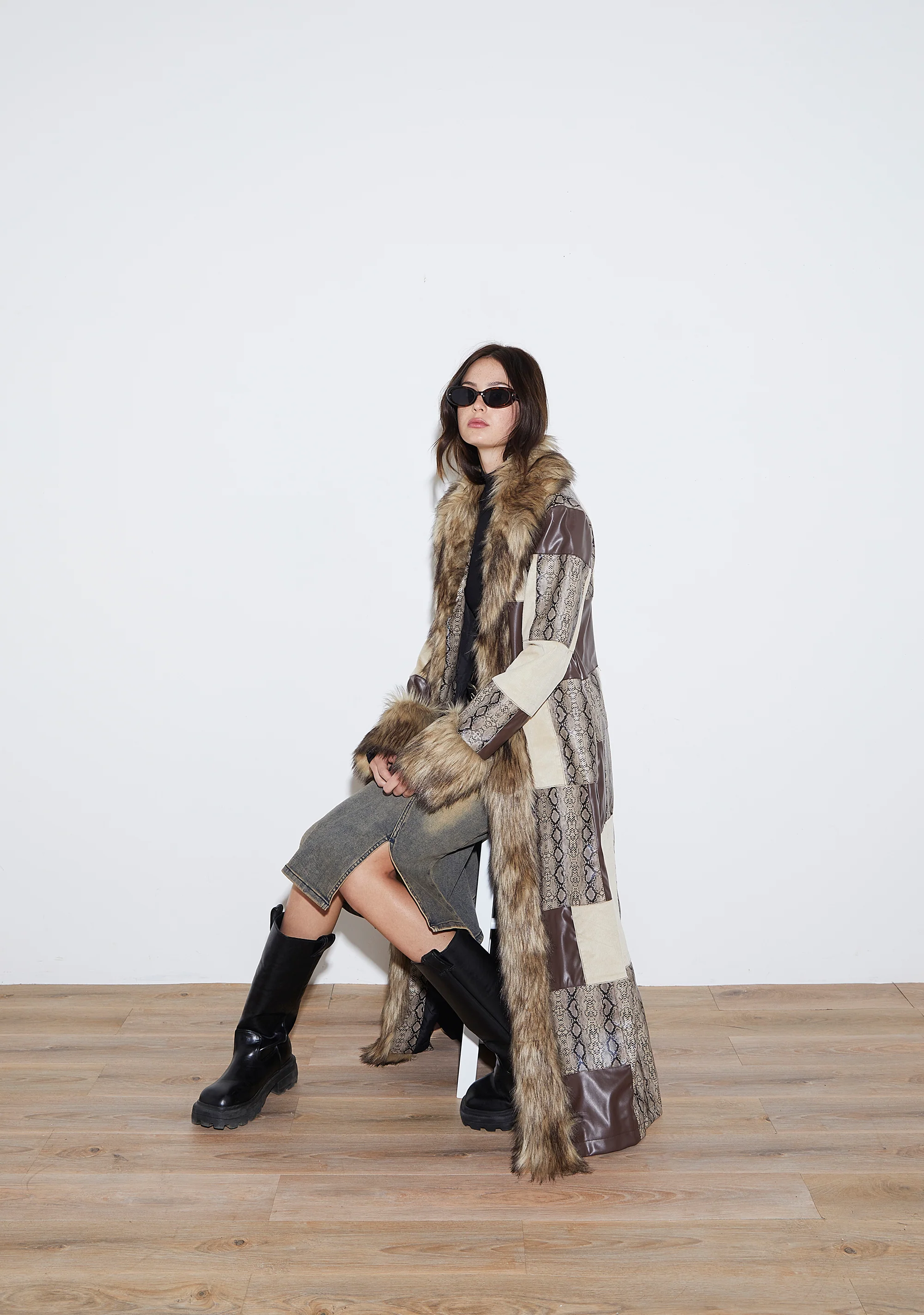 Wanderlust Roaming Patchwork Coat - Image 14