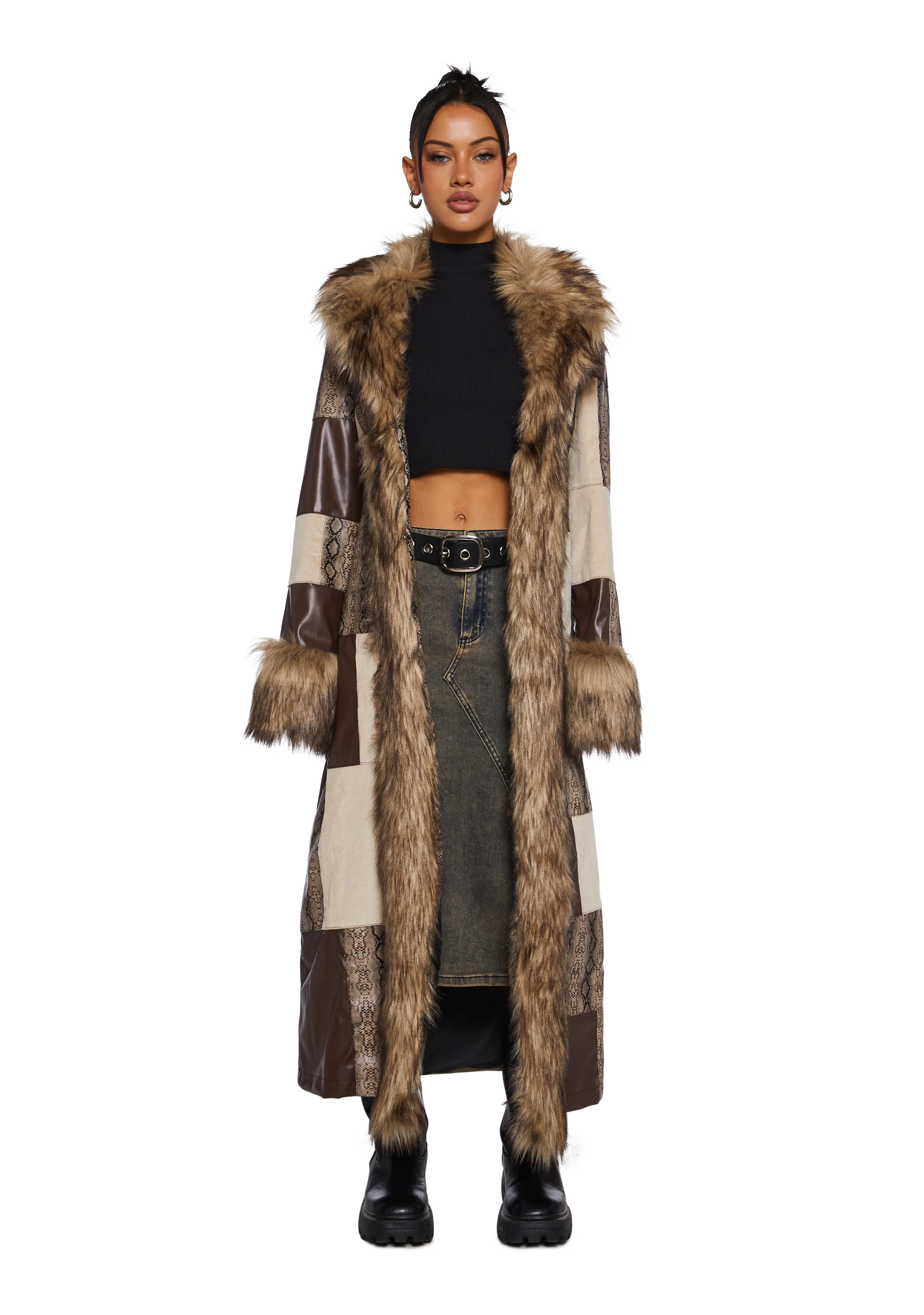 Wanderlust Roaming Patchwork Coat - Image 6