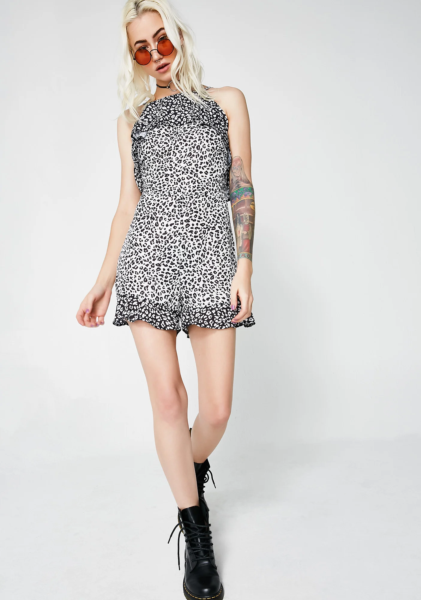 Wanting More Leopard Playsuit - Image 5