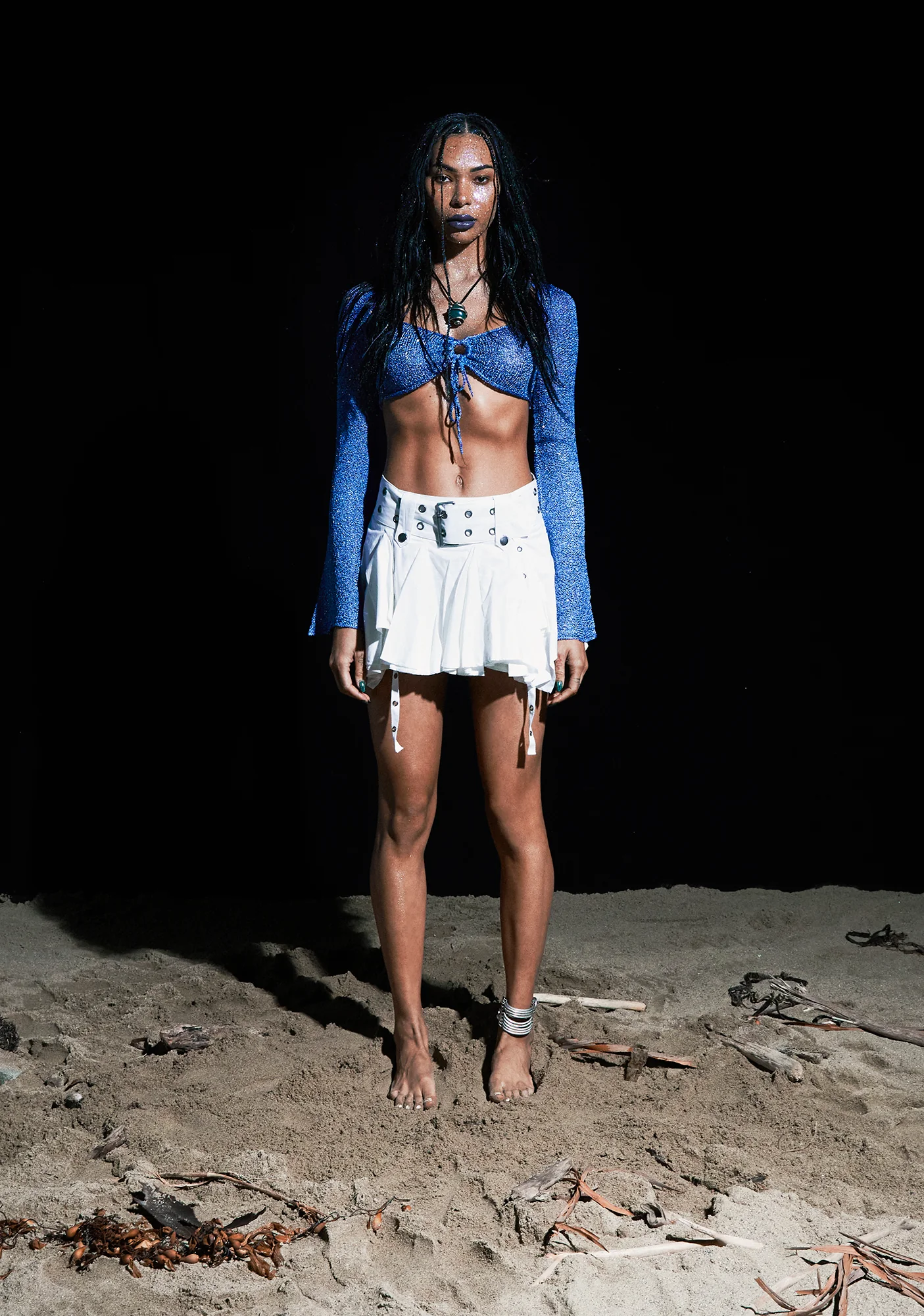 War With Nature Mini Skirt-White - Image 6