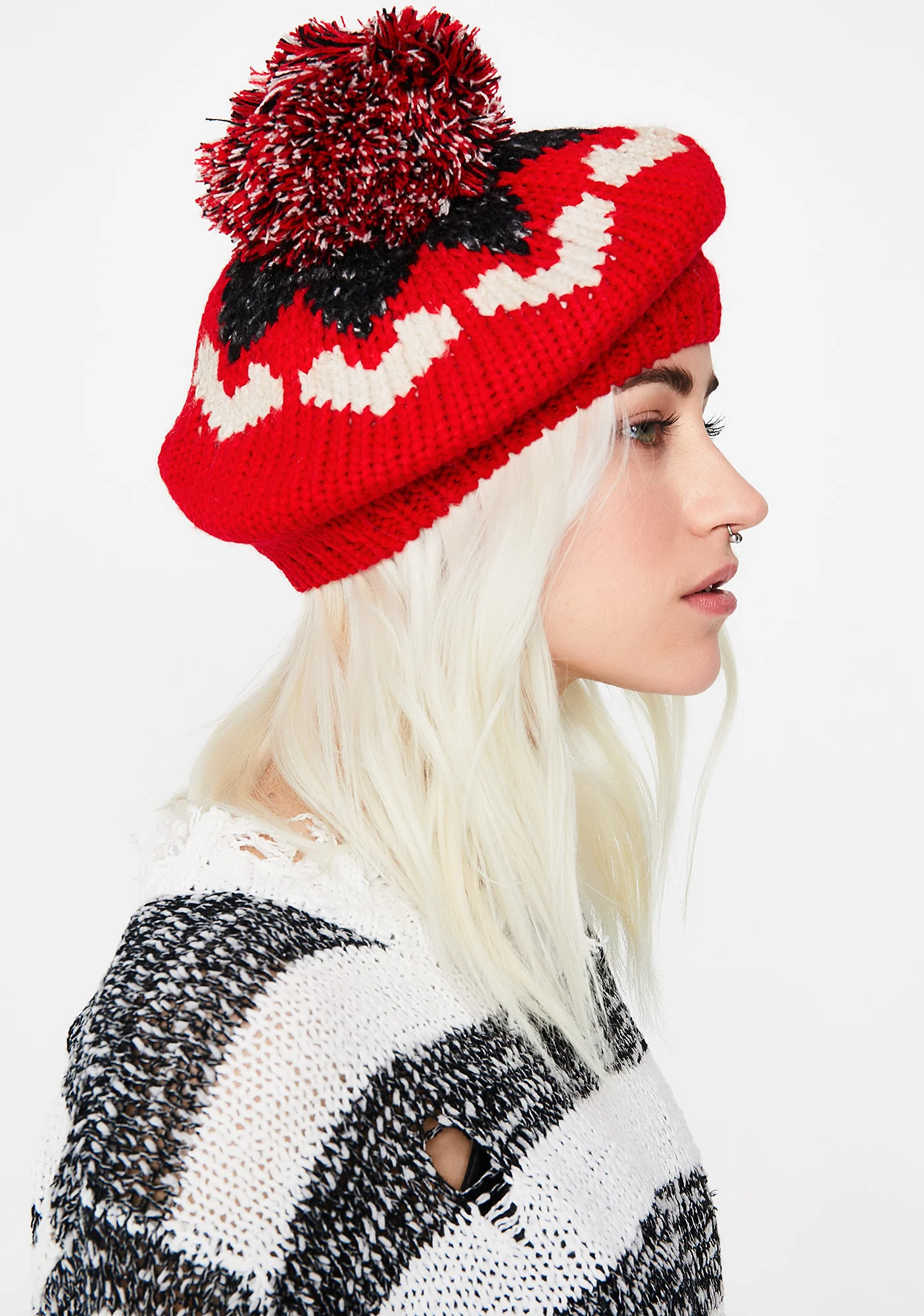 Warm Enuff Knit Hat - Image 2