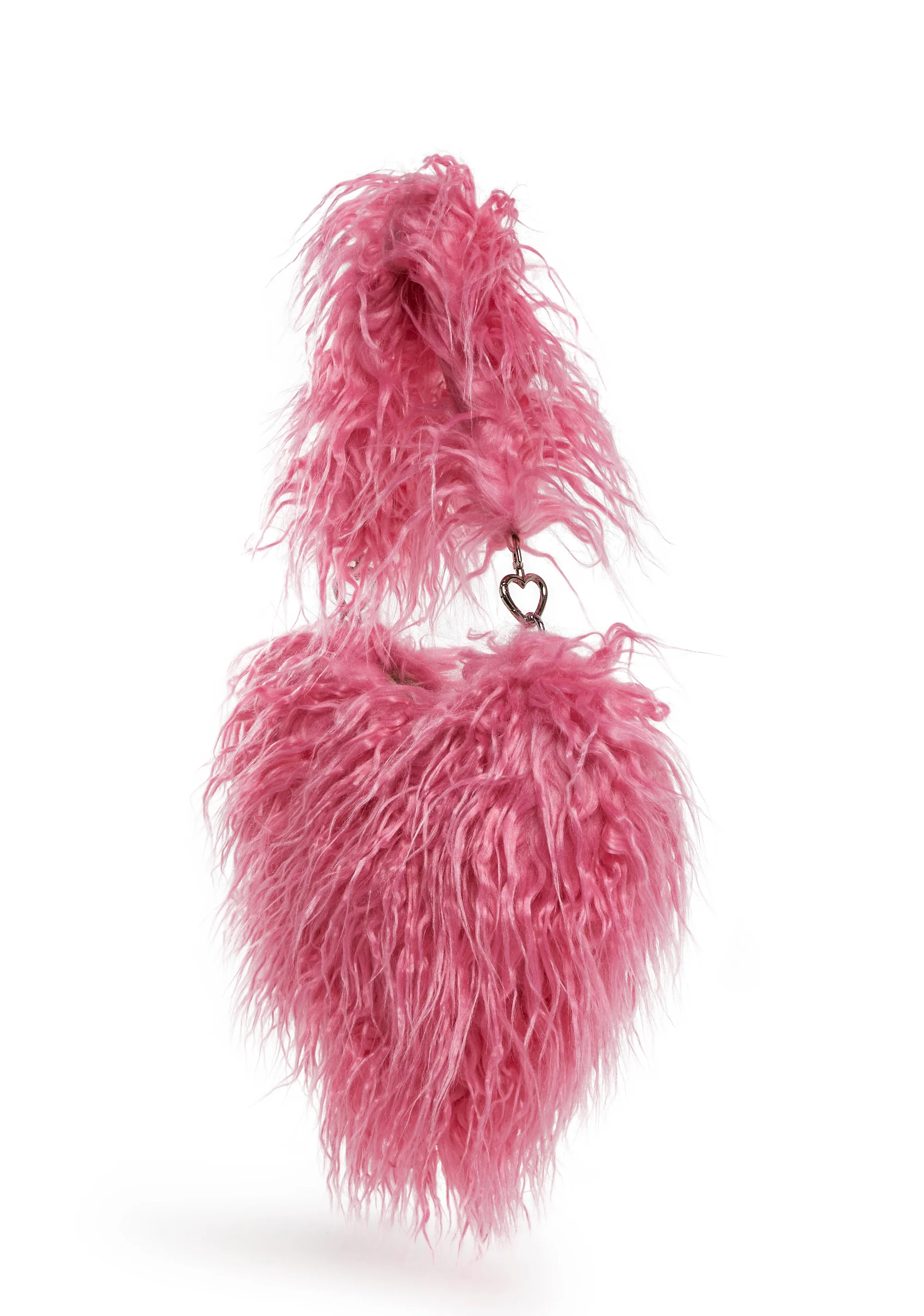Warms My Heart Faux Fur Shoulder Bag - Image 3