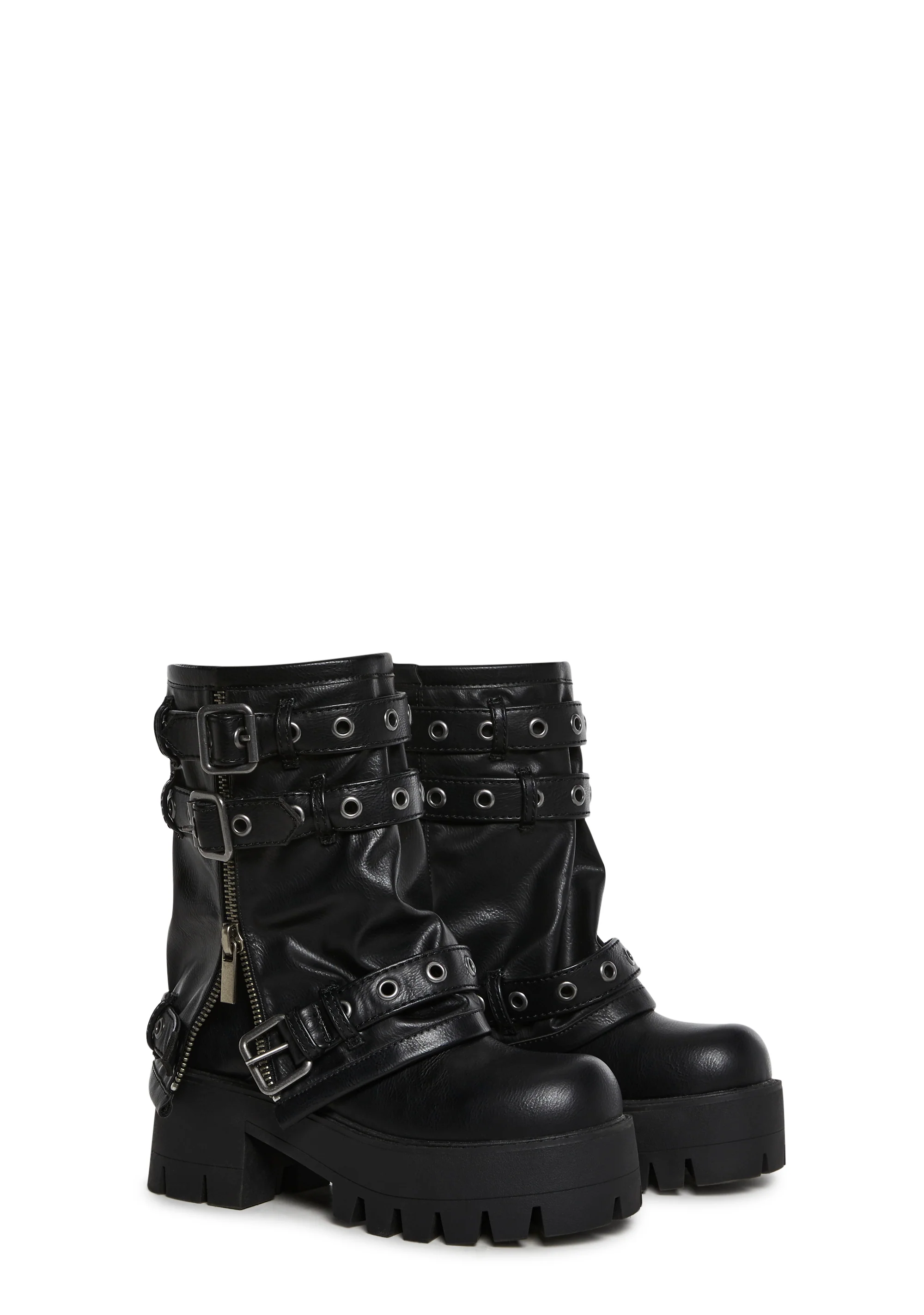 Warp Combat Boots - Black - Image 3