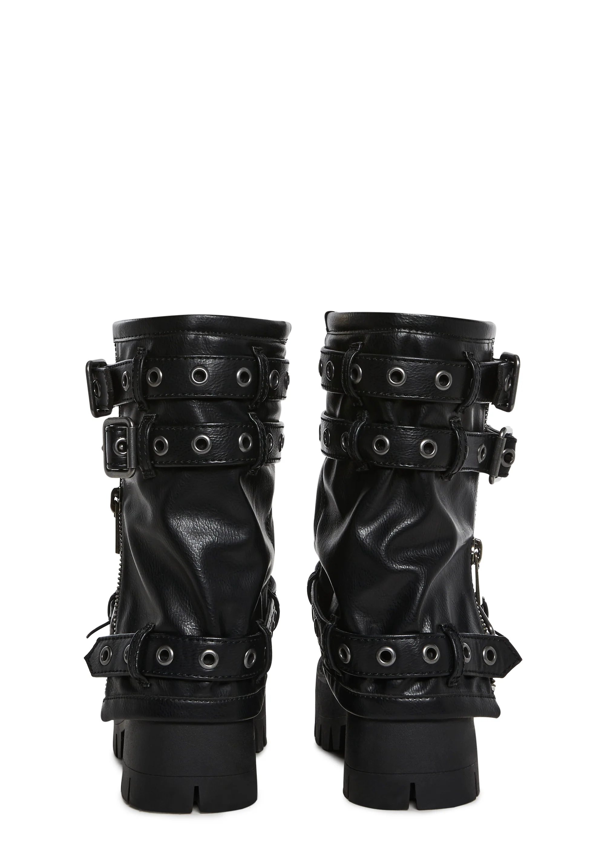 Warp Combat Boots - Black - Image 4