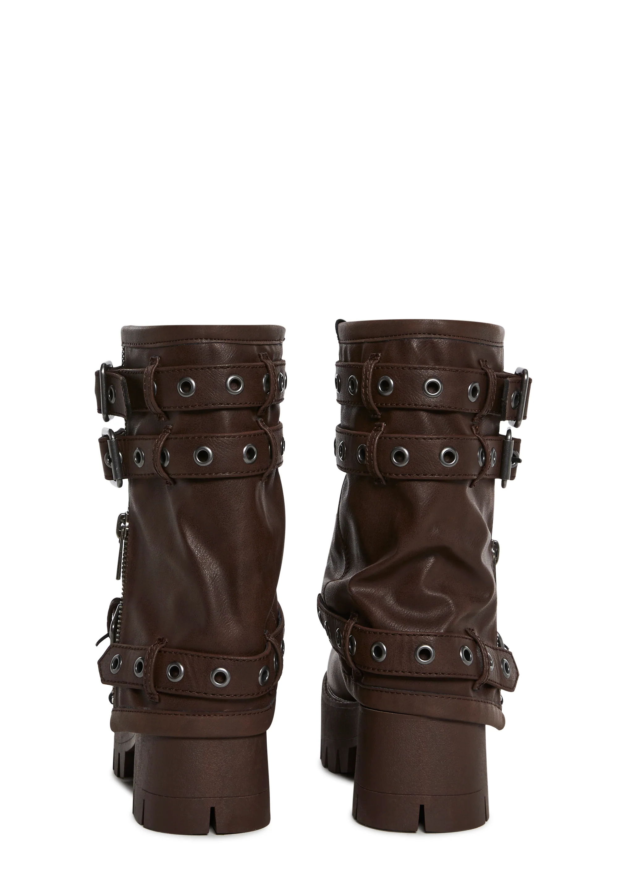 Warp Combat Boots - Brown - Image 4