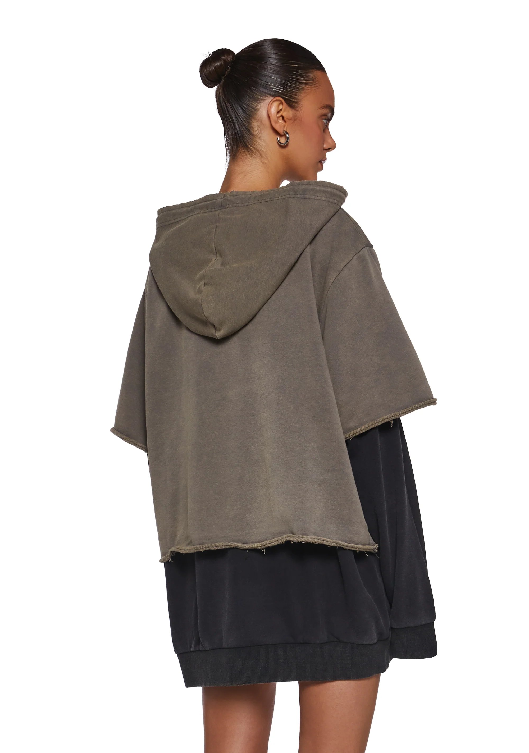 Warp Layered Pullover Hoodie - Image 4
