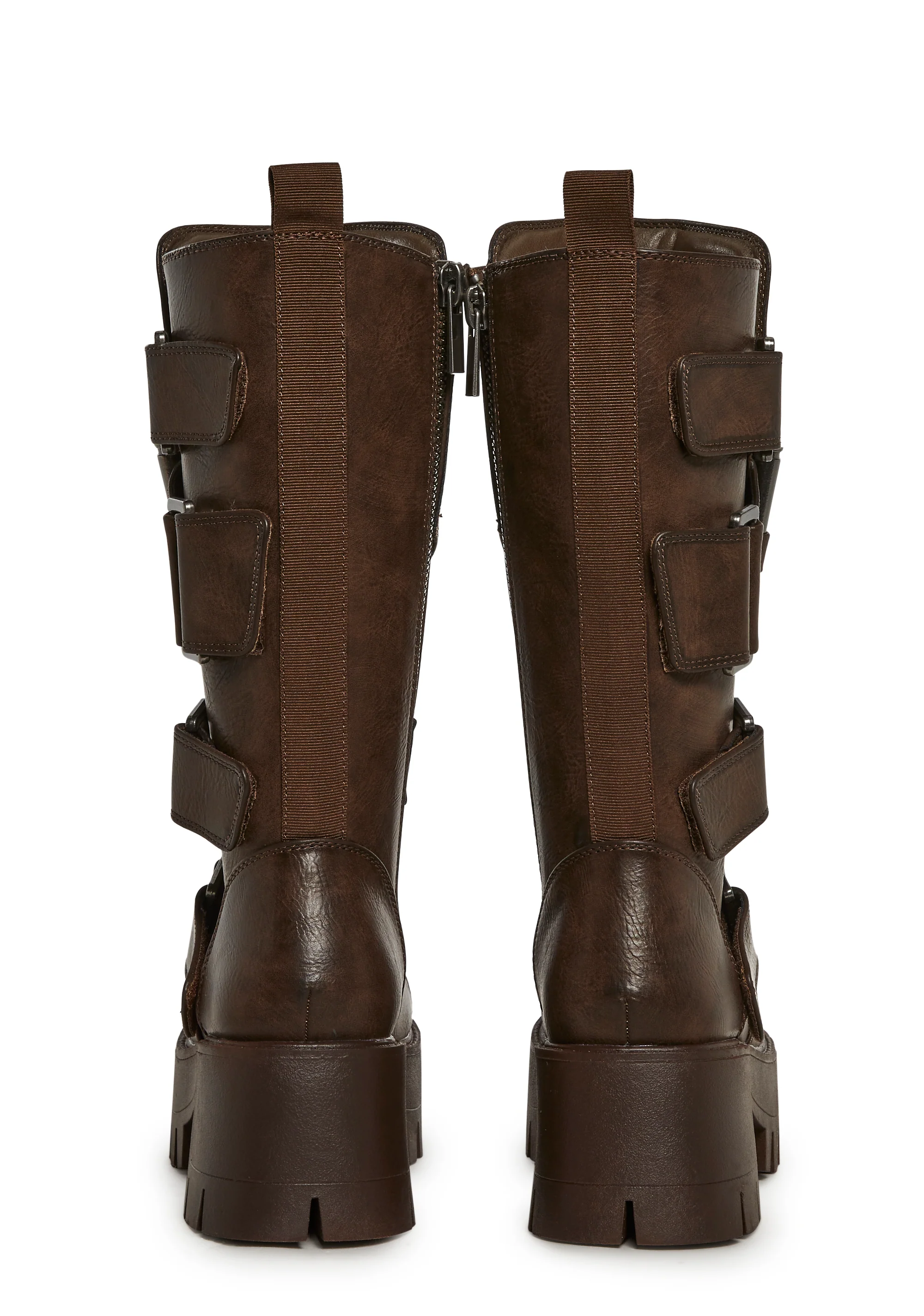 Warp Bullet Combat Boots - Brown - Image 4