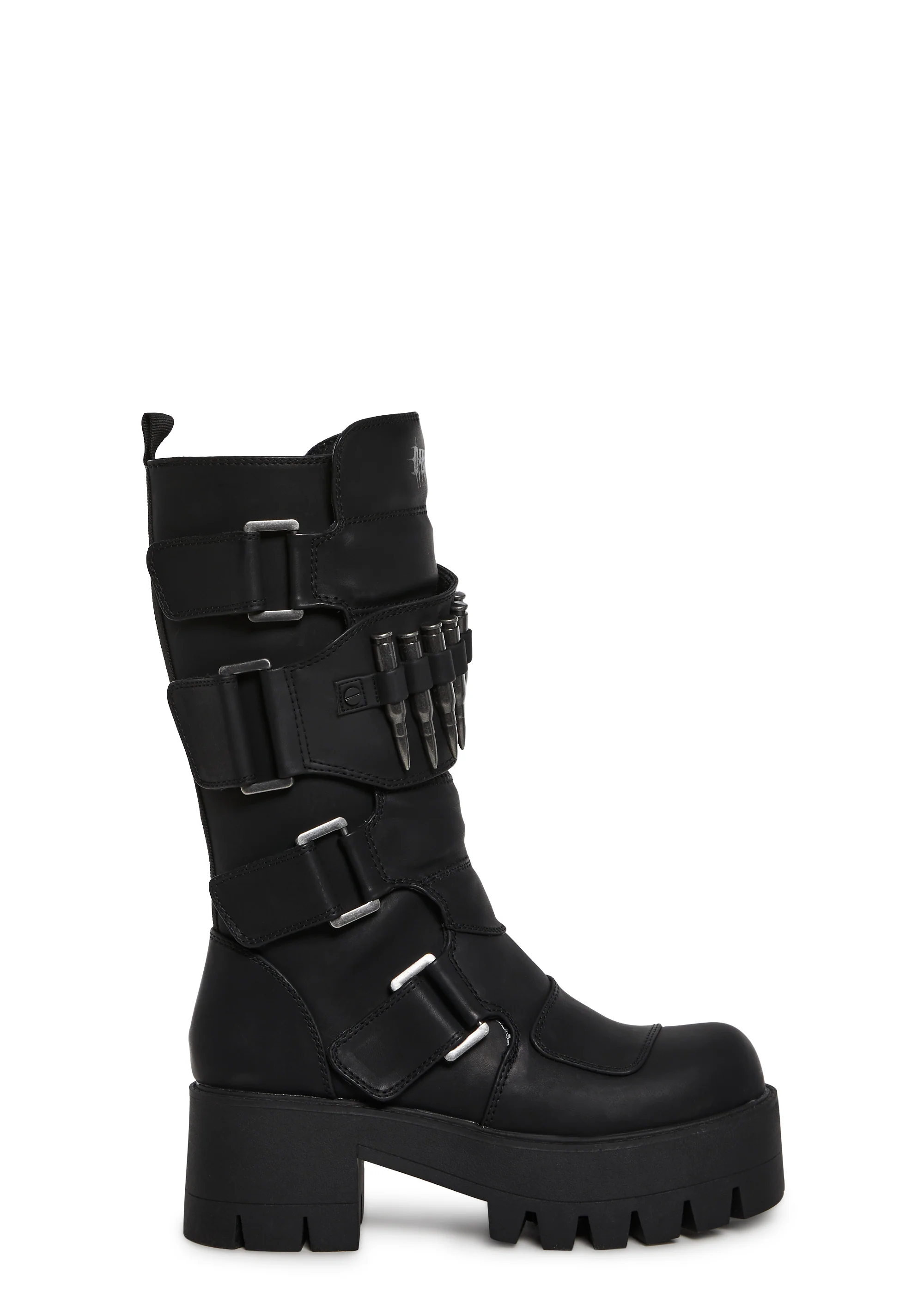 Warp Bullet Combat Boots - Black - Image 3
