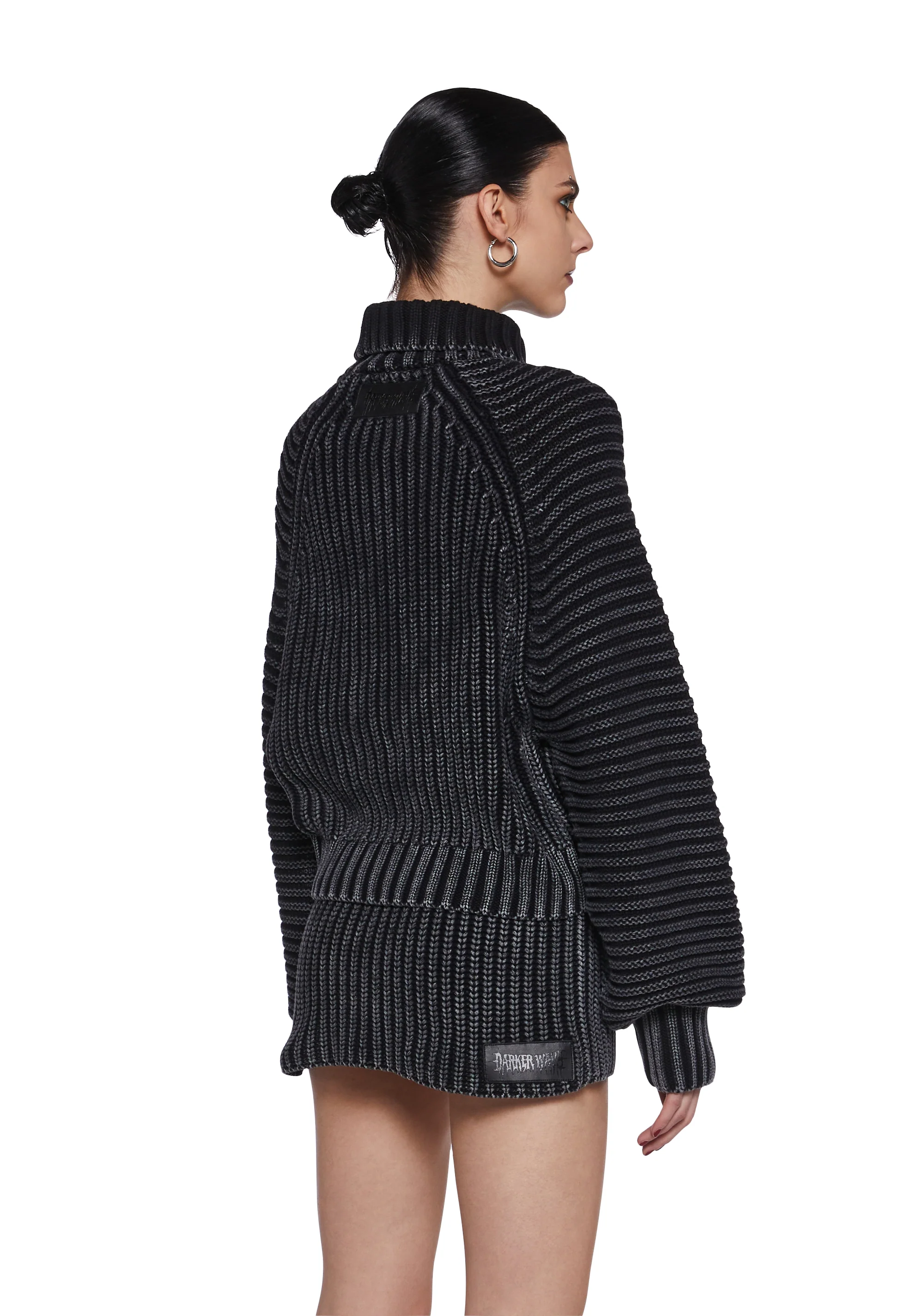 Warp Washed Knit Sweater - Image 4