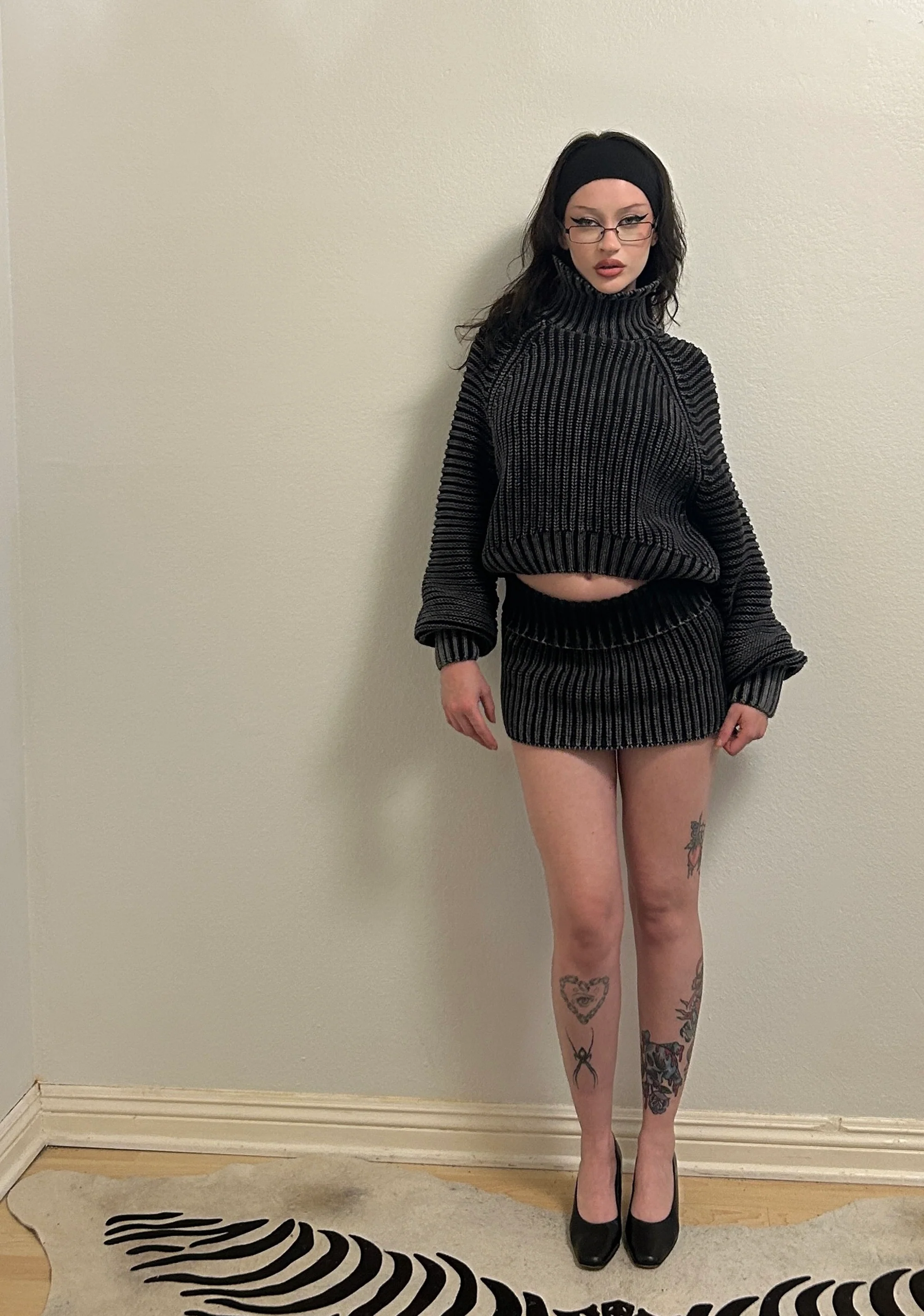 Warp Washed Knit Sweater - Image 7