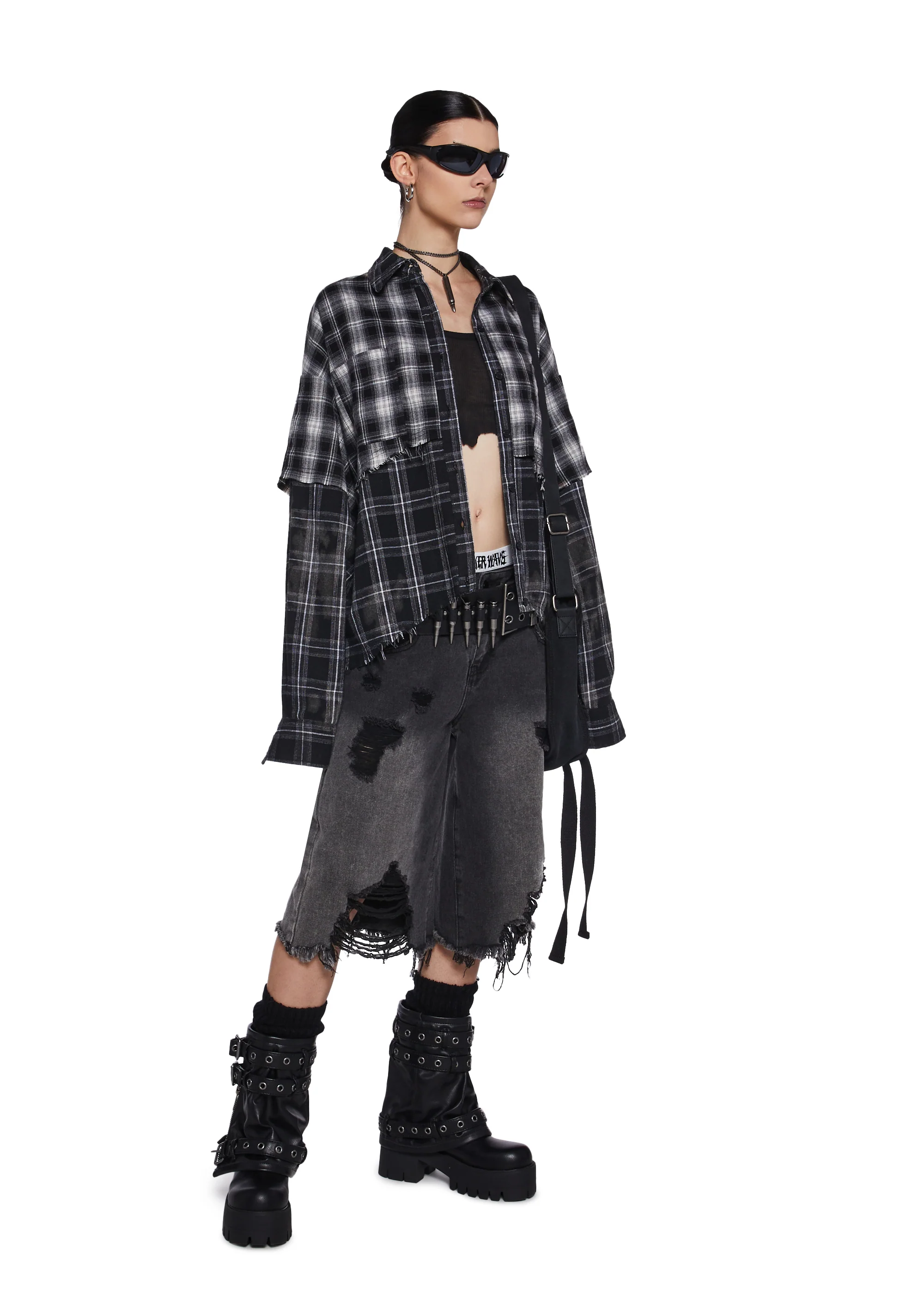 Warp Layered Flannel Shirt - Image 2