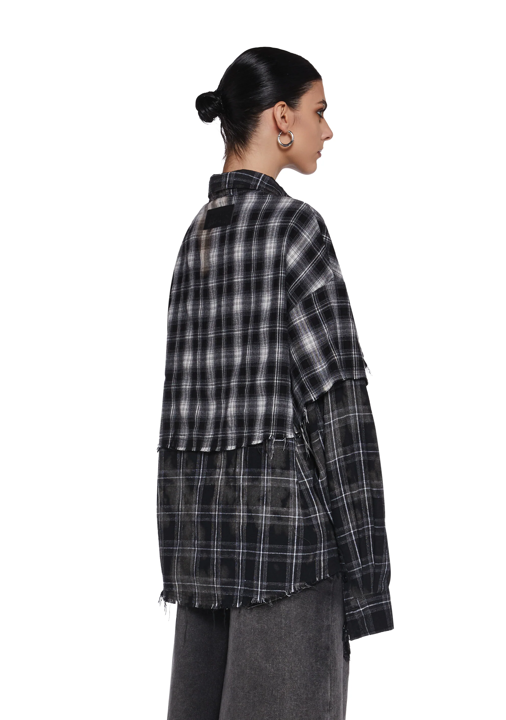 Warp Layered Flannel Shirt - Image 4