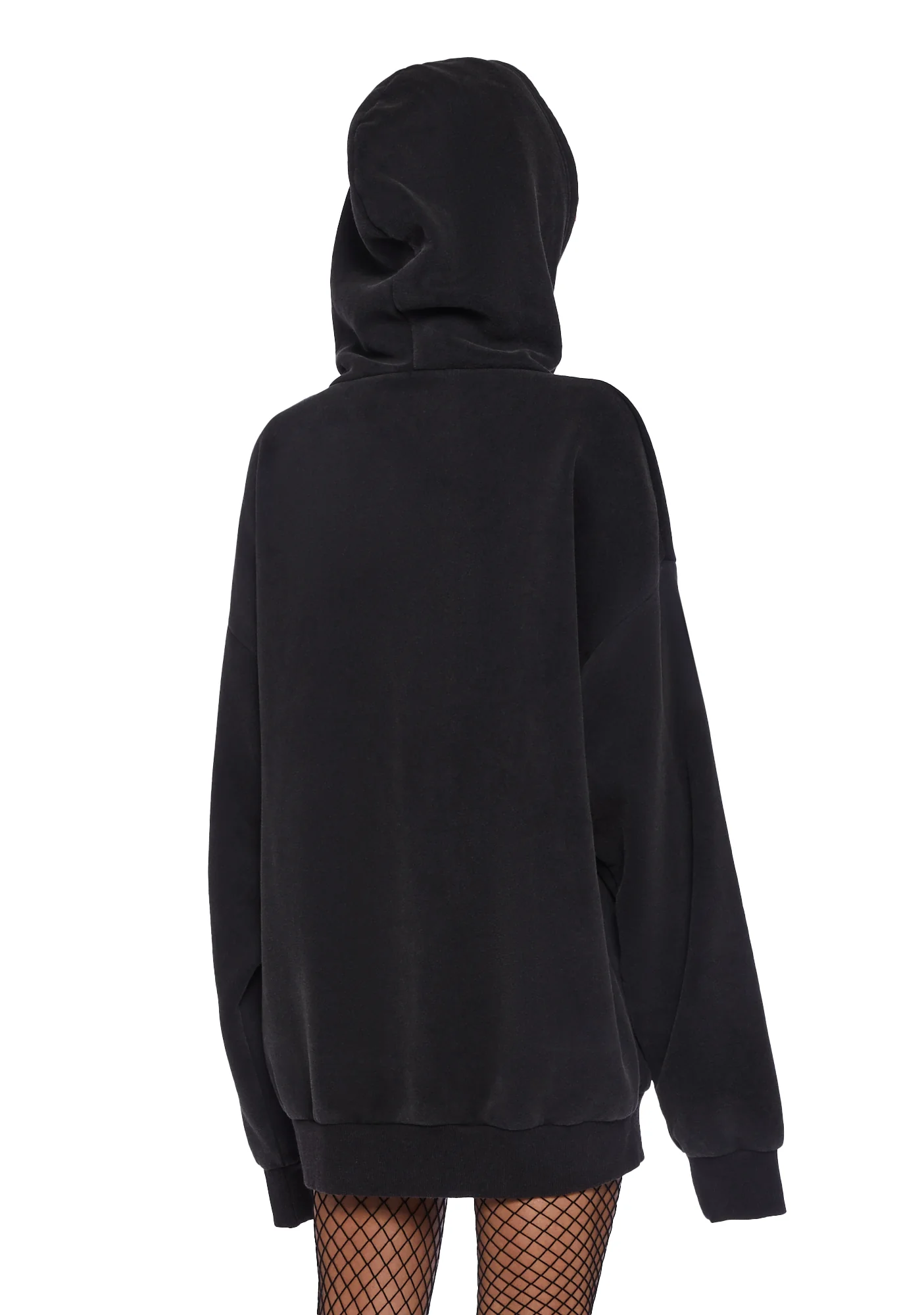 Warped Television Oversized Hoodie - Image 4