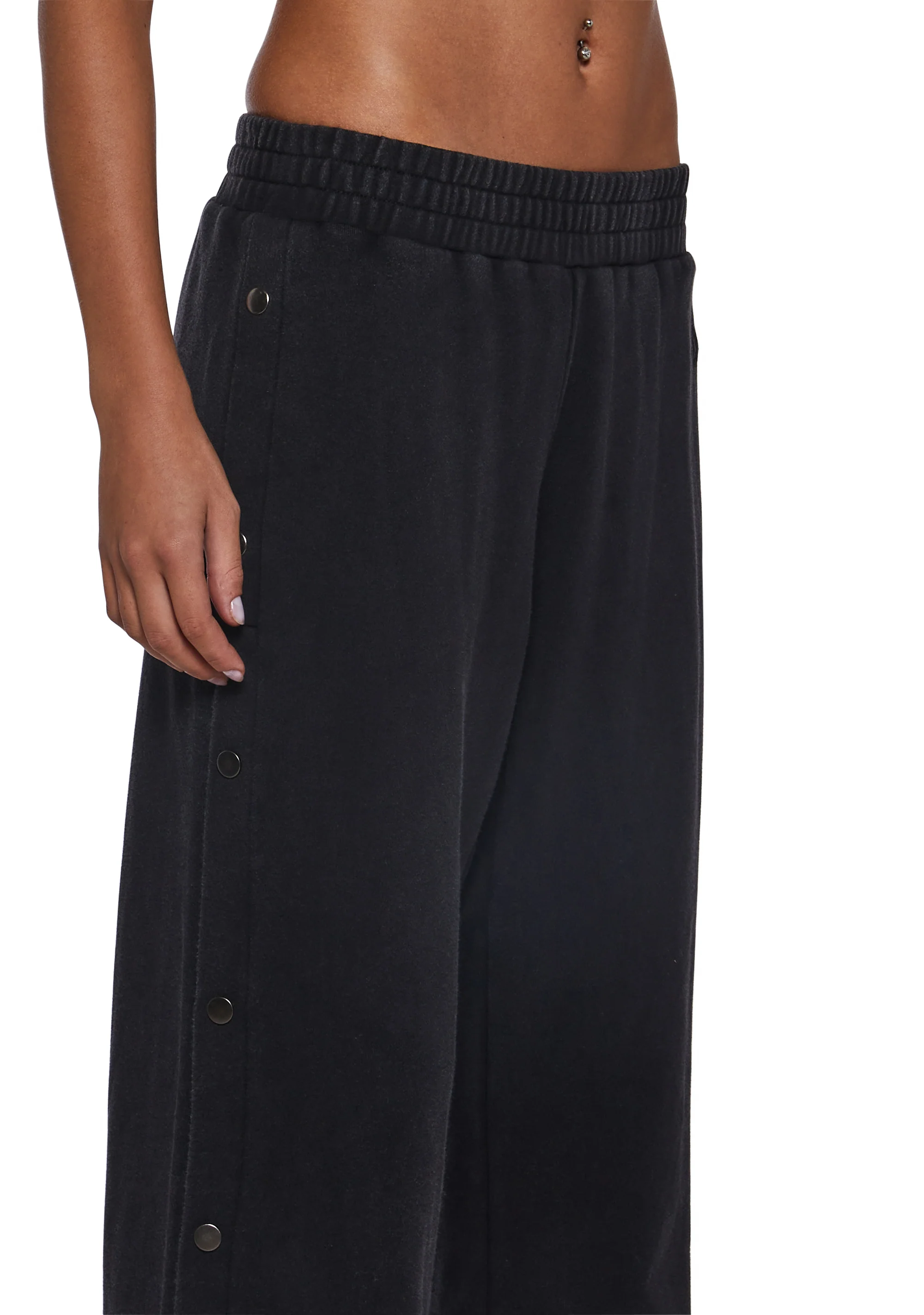 Ego Washed Boyfriend Sweatpants - Black - Image 5