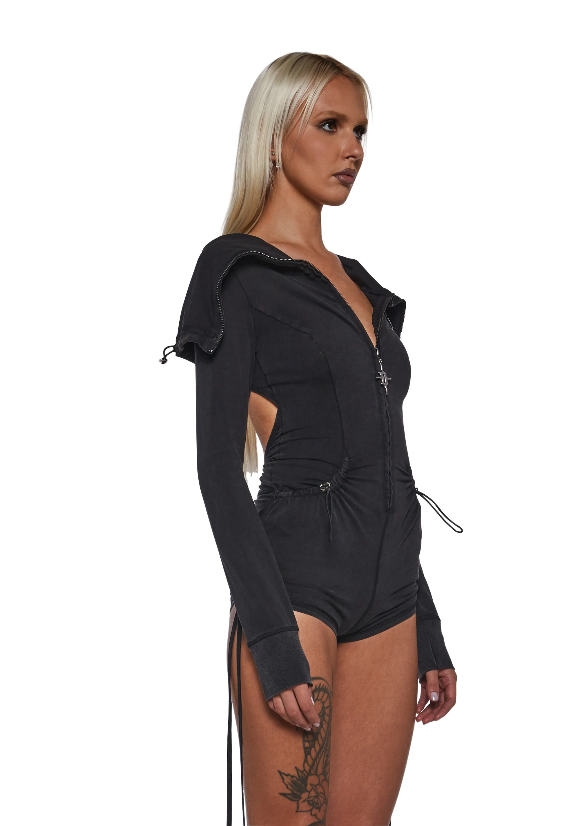 Ego Washed Knit Jersey Romper - Image 3