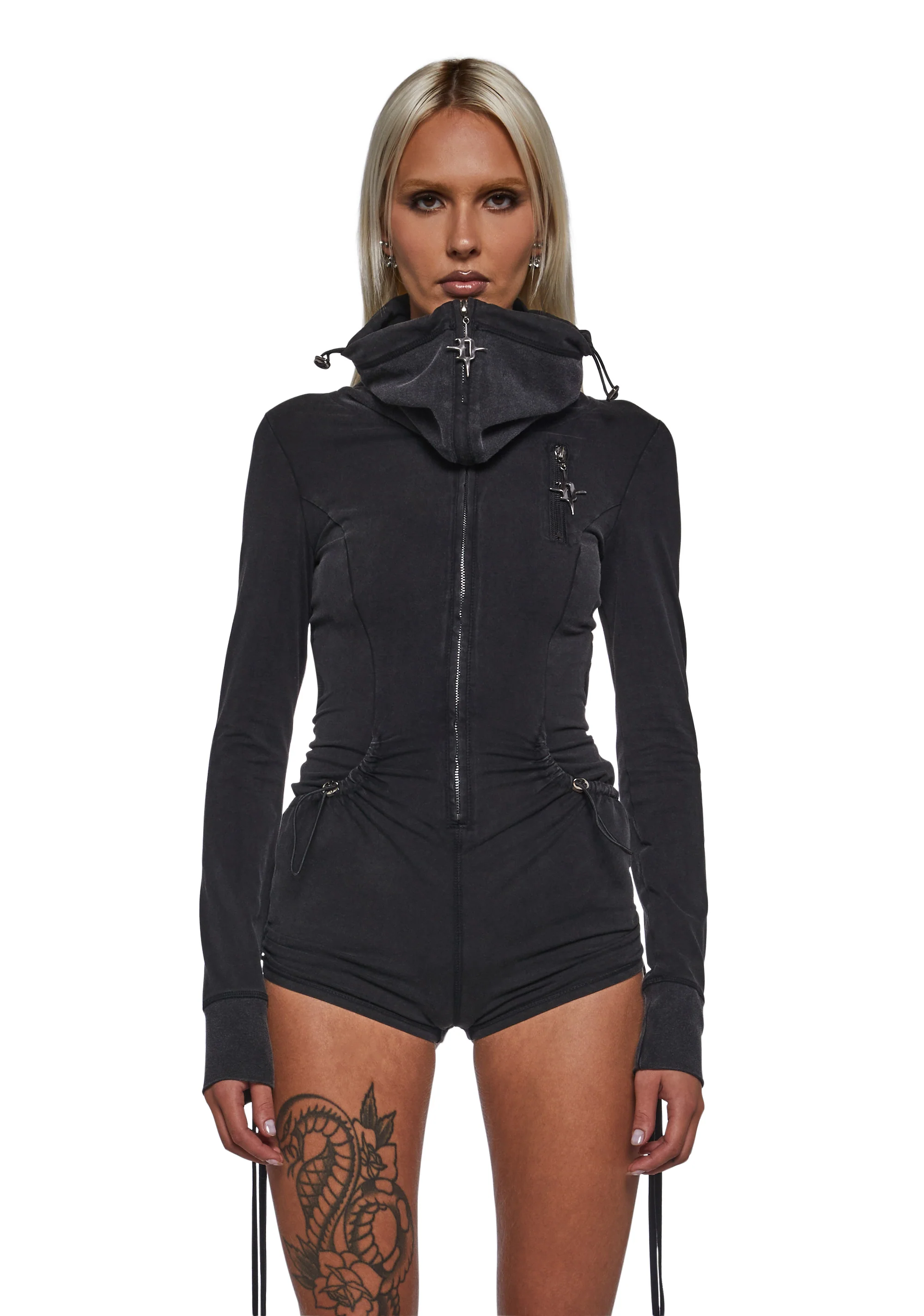 Ego Washed Knit Jersey Romper - Image 8