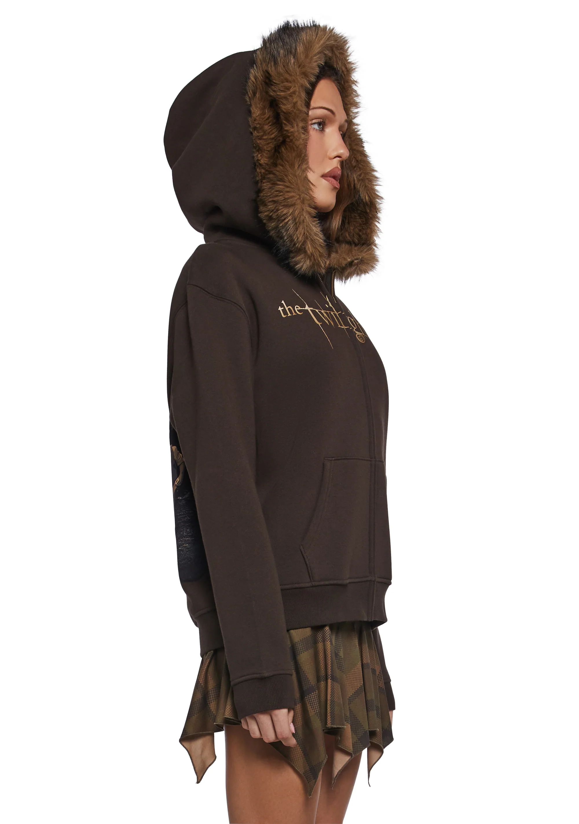 Eternal Promise Oversized Zip Hoodie - Image 3