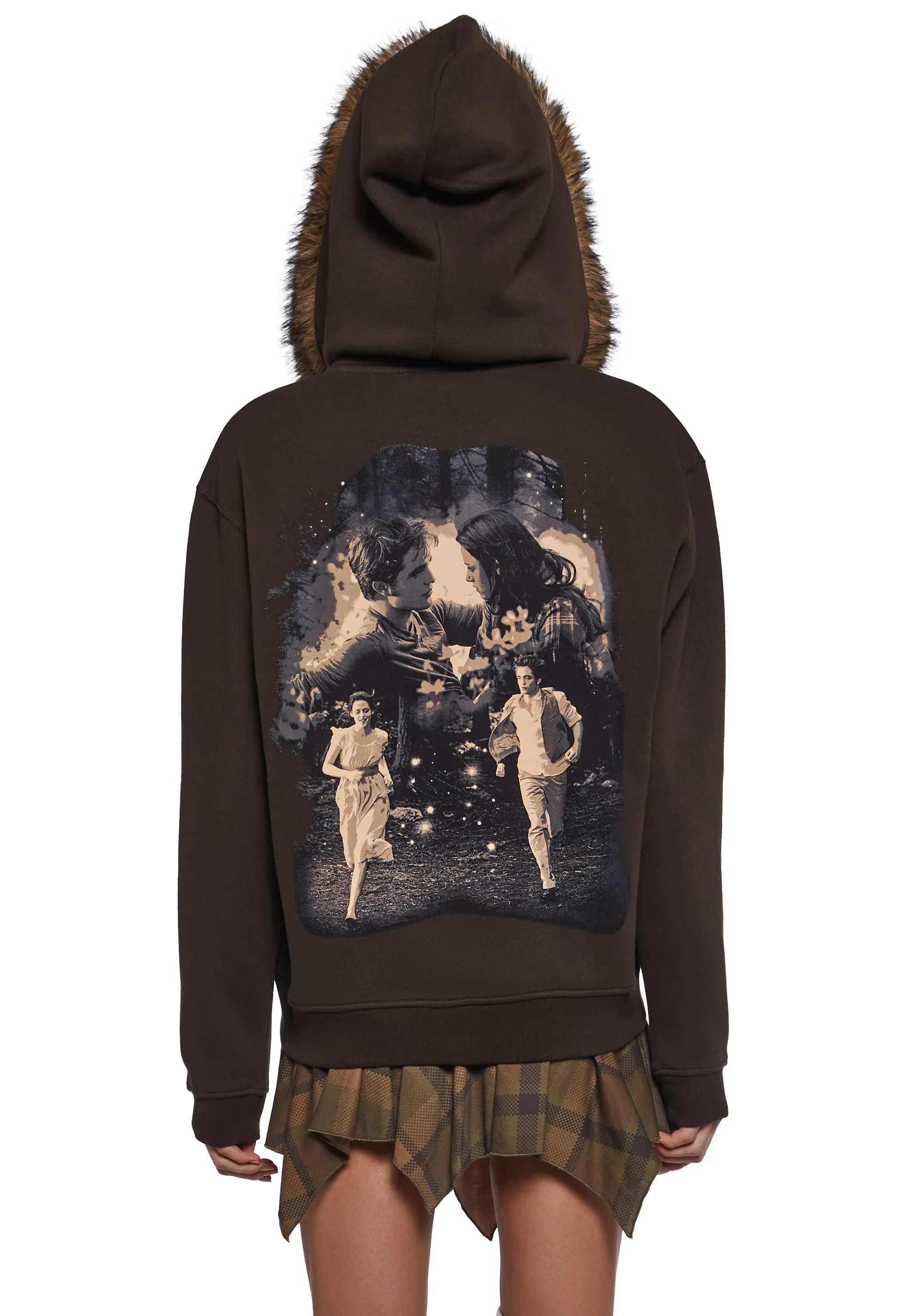 Eternal Promise Oversized Zip Hoodie - Image 4