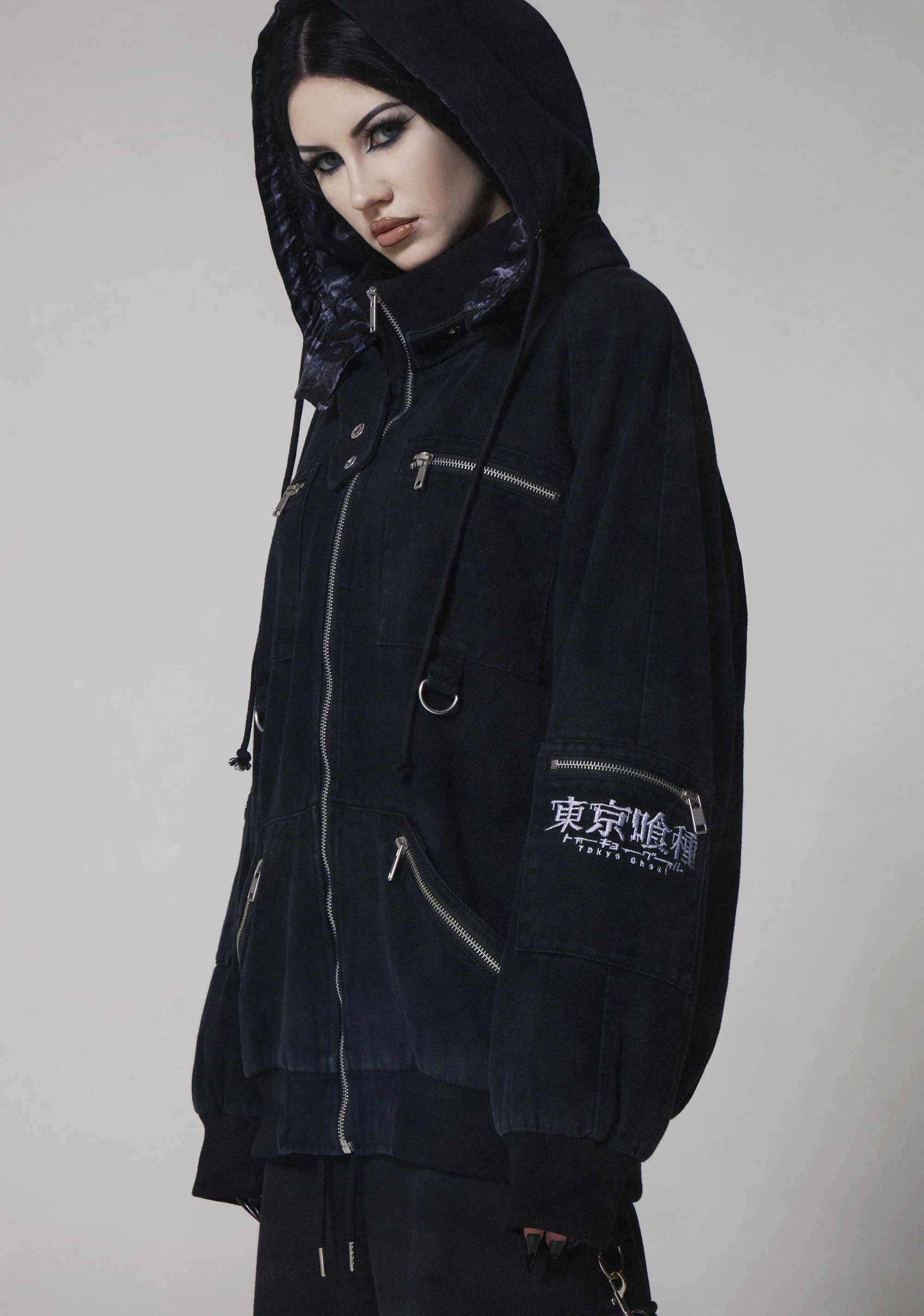 Deeper Layers Washed Denim Jacket - Image 10