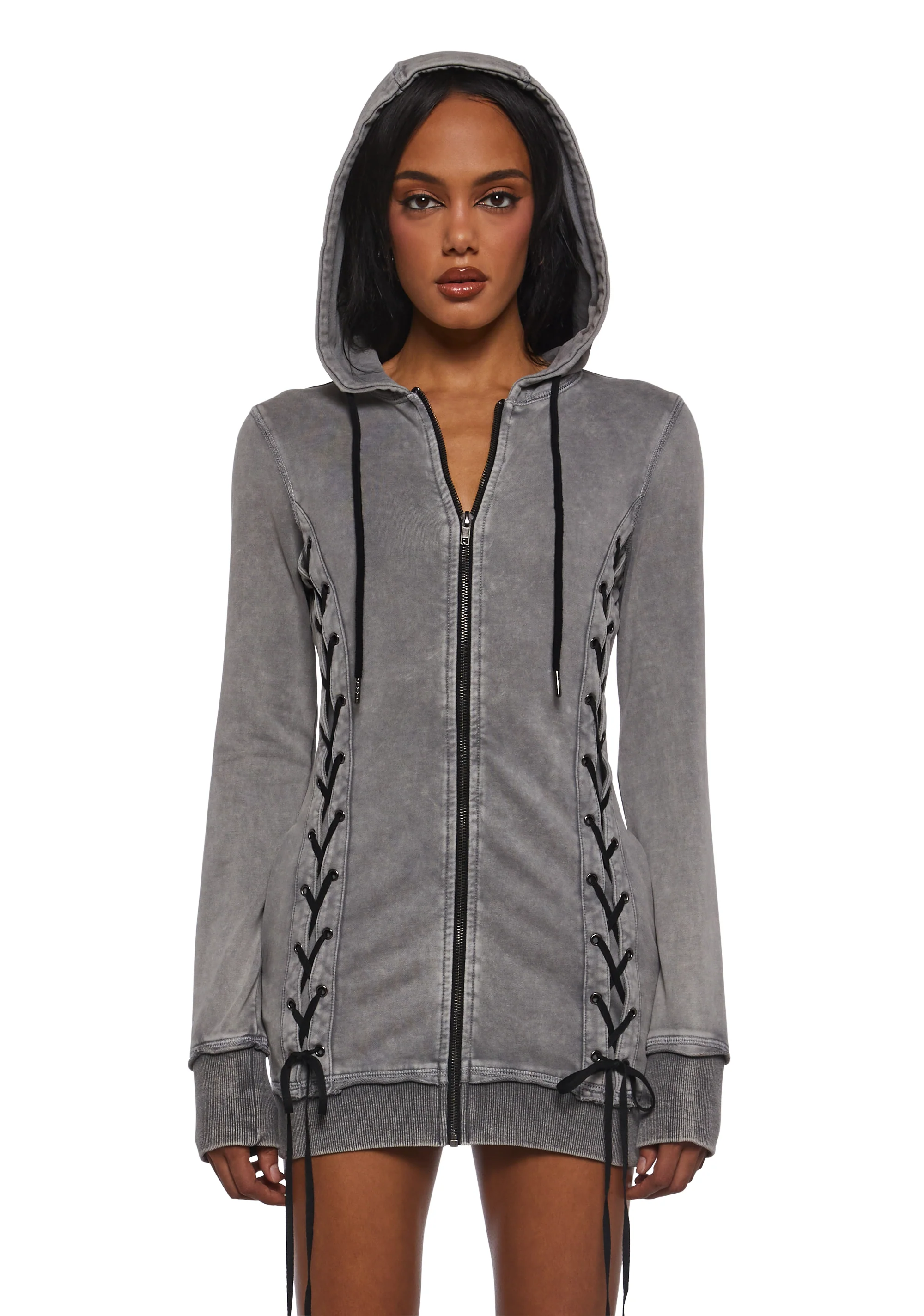 Feisty Juvenile Hoodie Dress - Image 5
