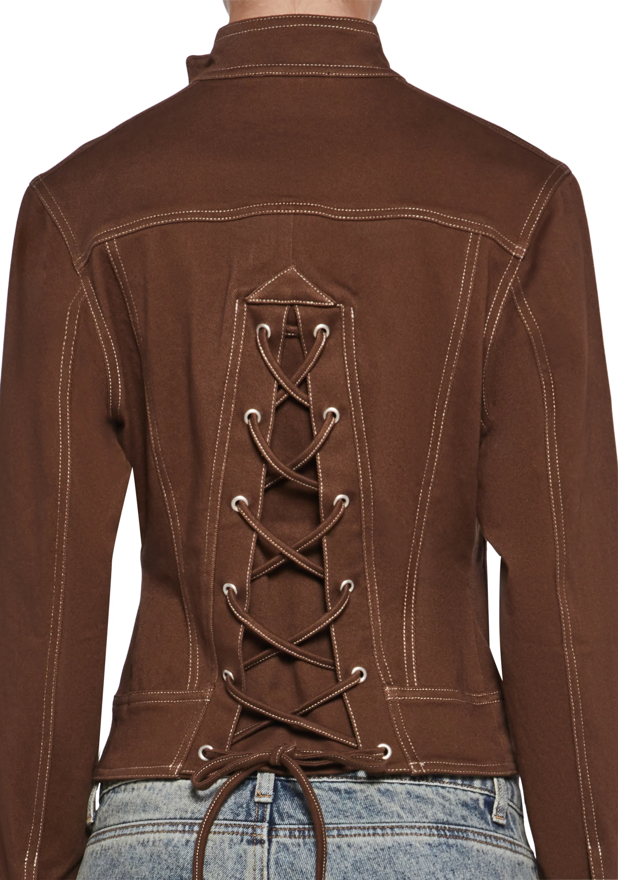 Turning Leaves Washed Poplin Jacket - Image 6