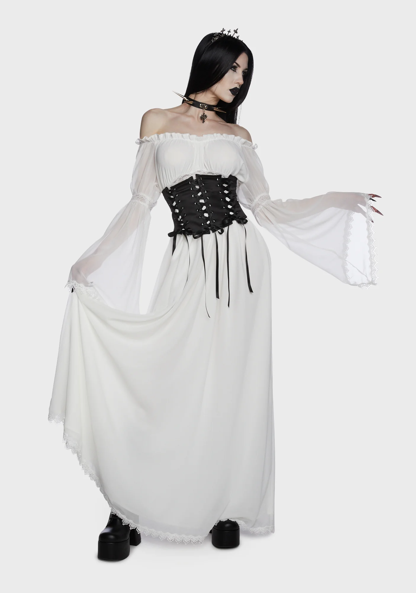 Watchin' Over You Maxi Dress - Image 5