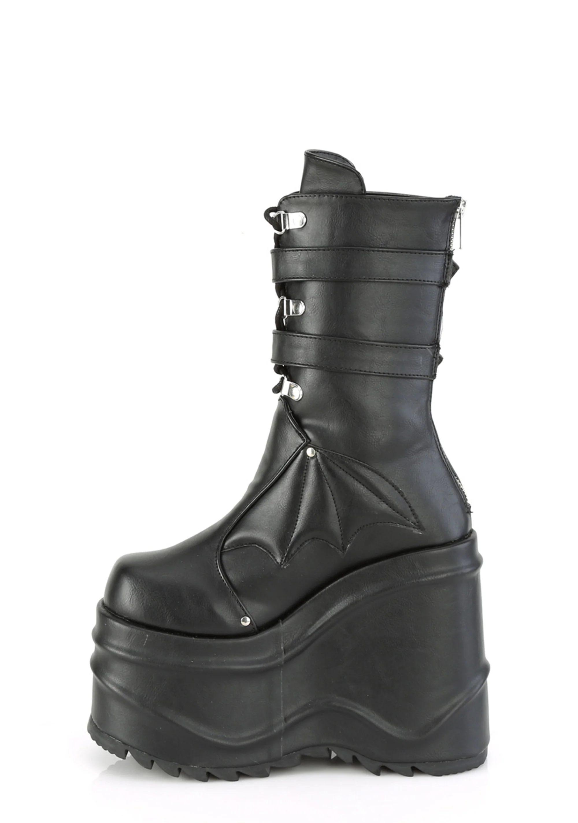 Wave-150 Platform Mid-Calf Boots - Image 2