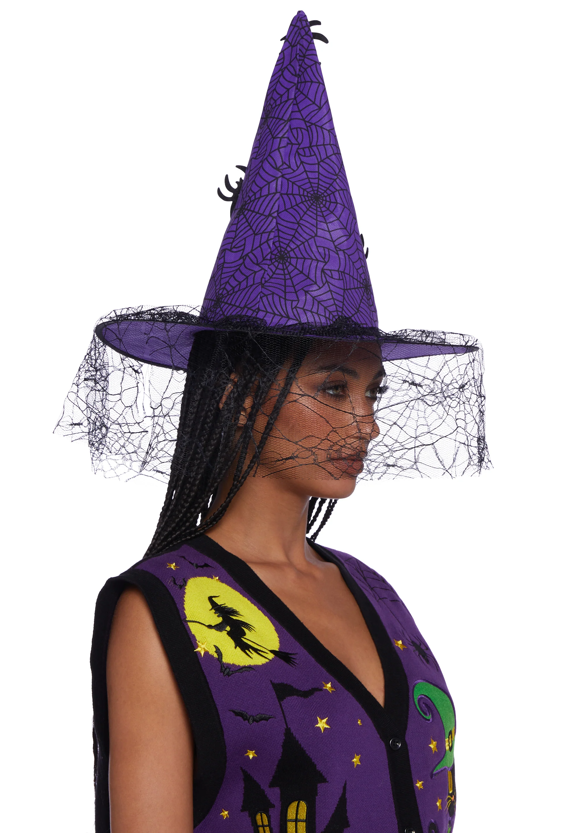 Webbed Magic Witch Hat - Image 3