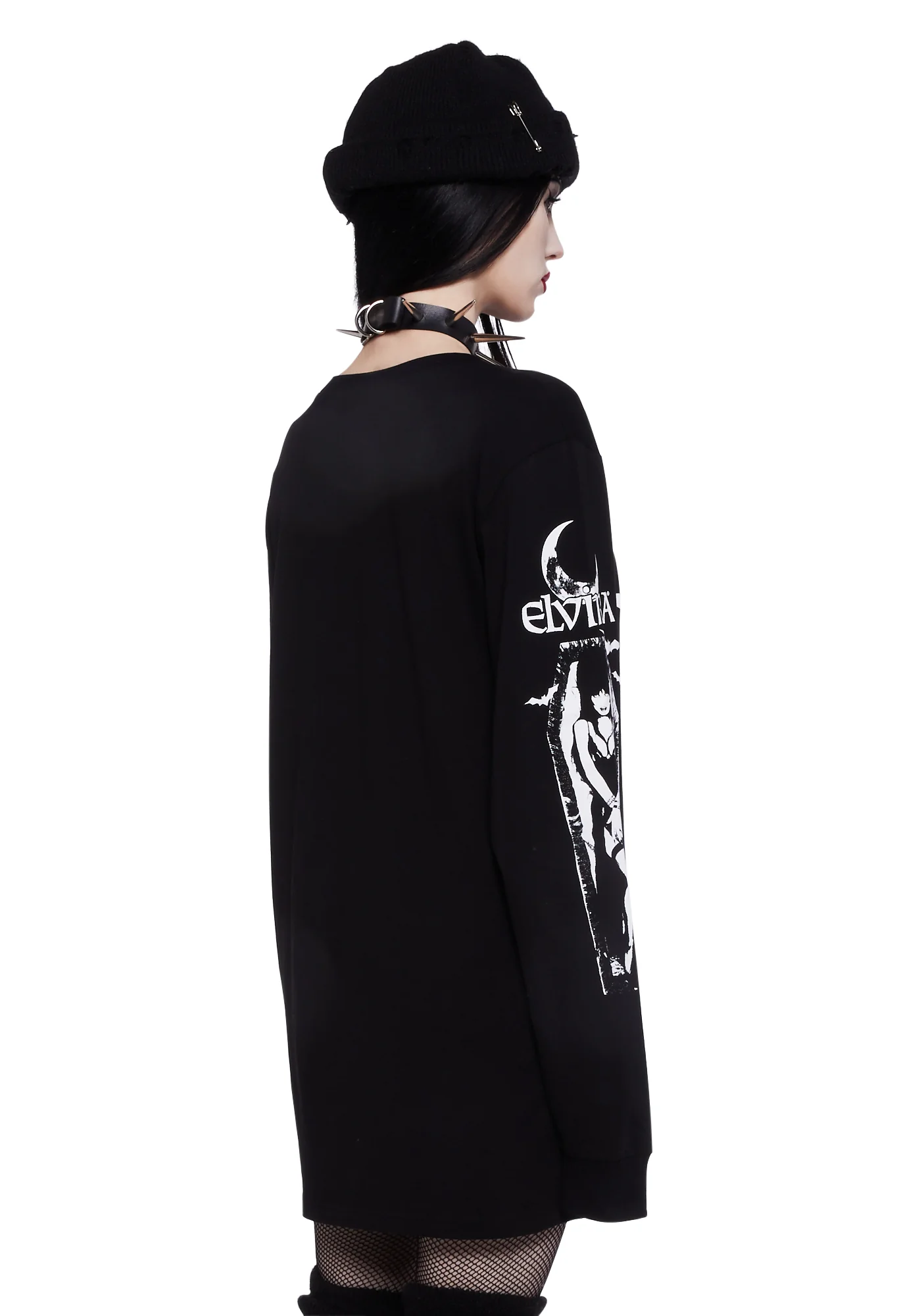 Webbed Witch Oversized Top - Image 4