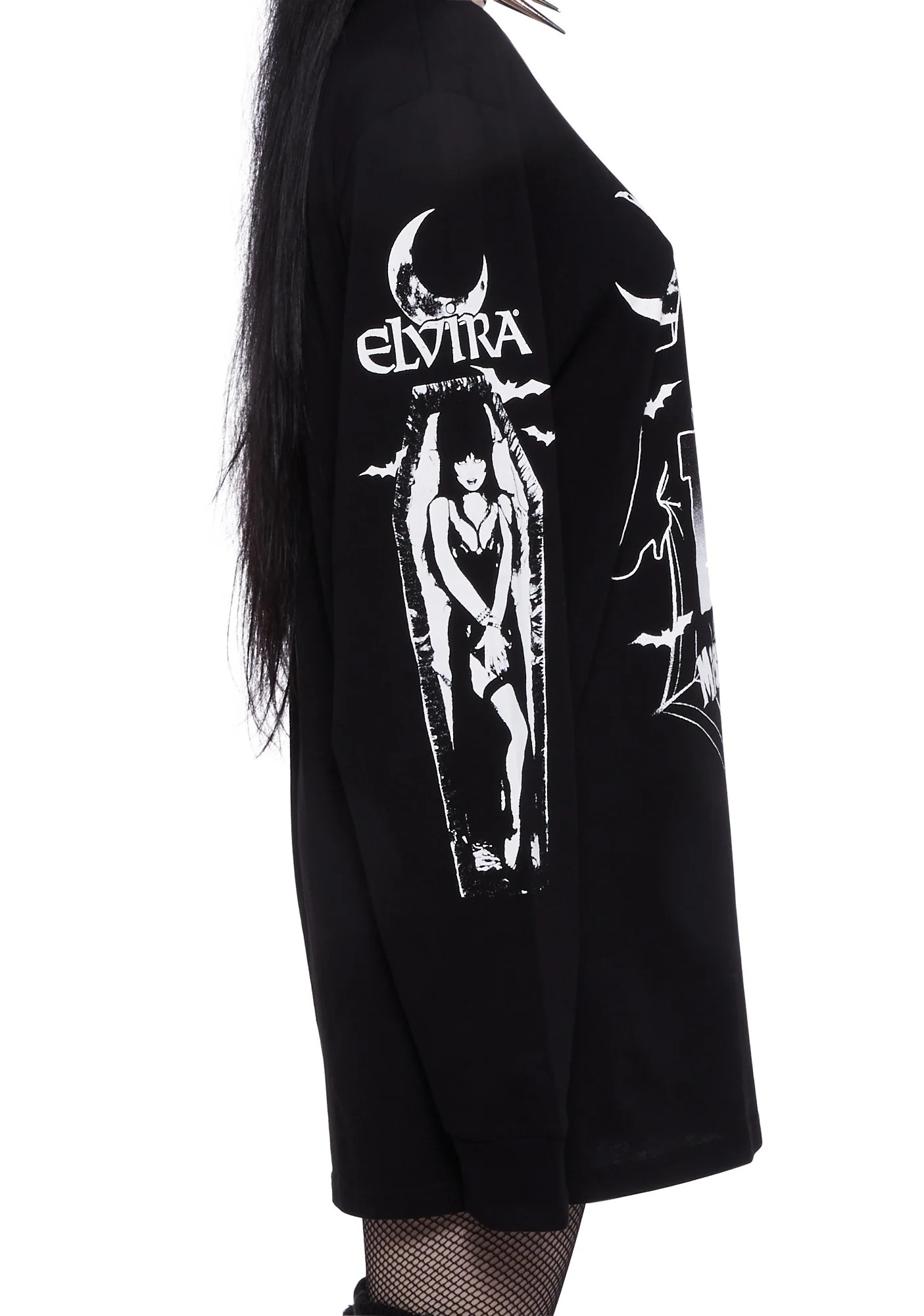 Webbed Witch Oversized Top - Image 5