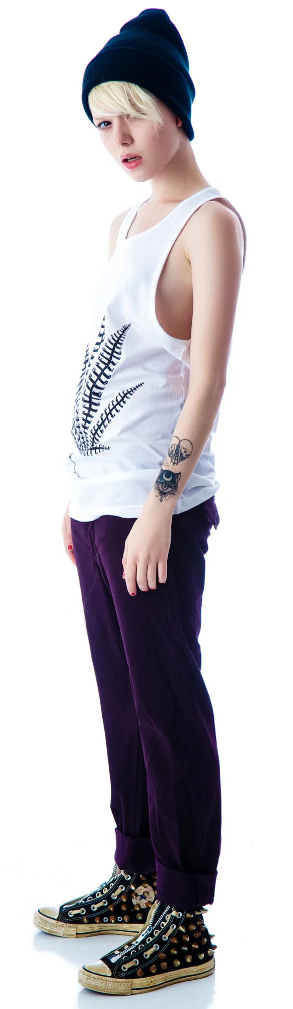Weed Bone Tank Top - Image 10
